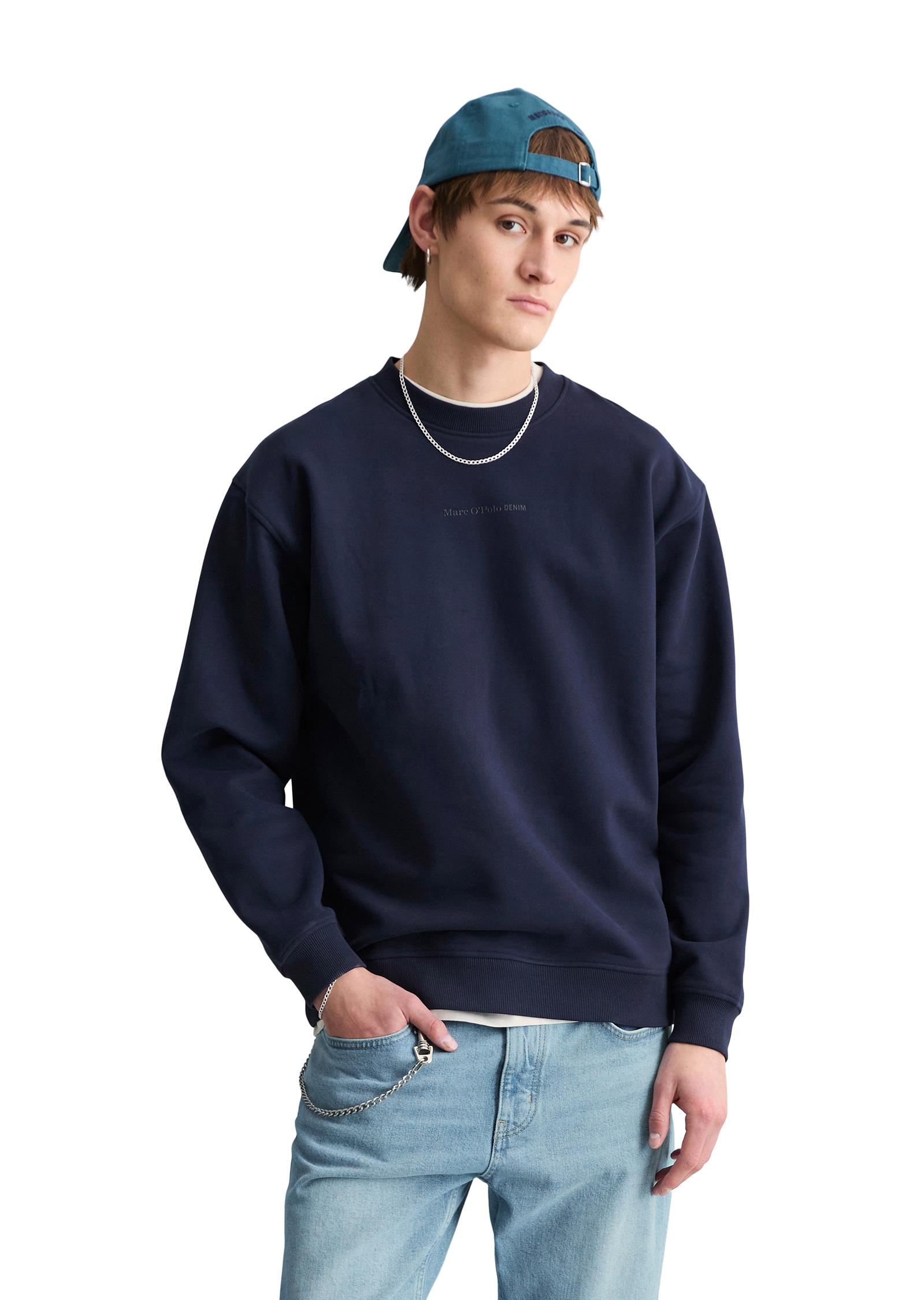 Marc O'Polo DENIM Sweatshirt »aus hochwertiger Bio-Baumwolle«
