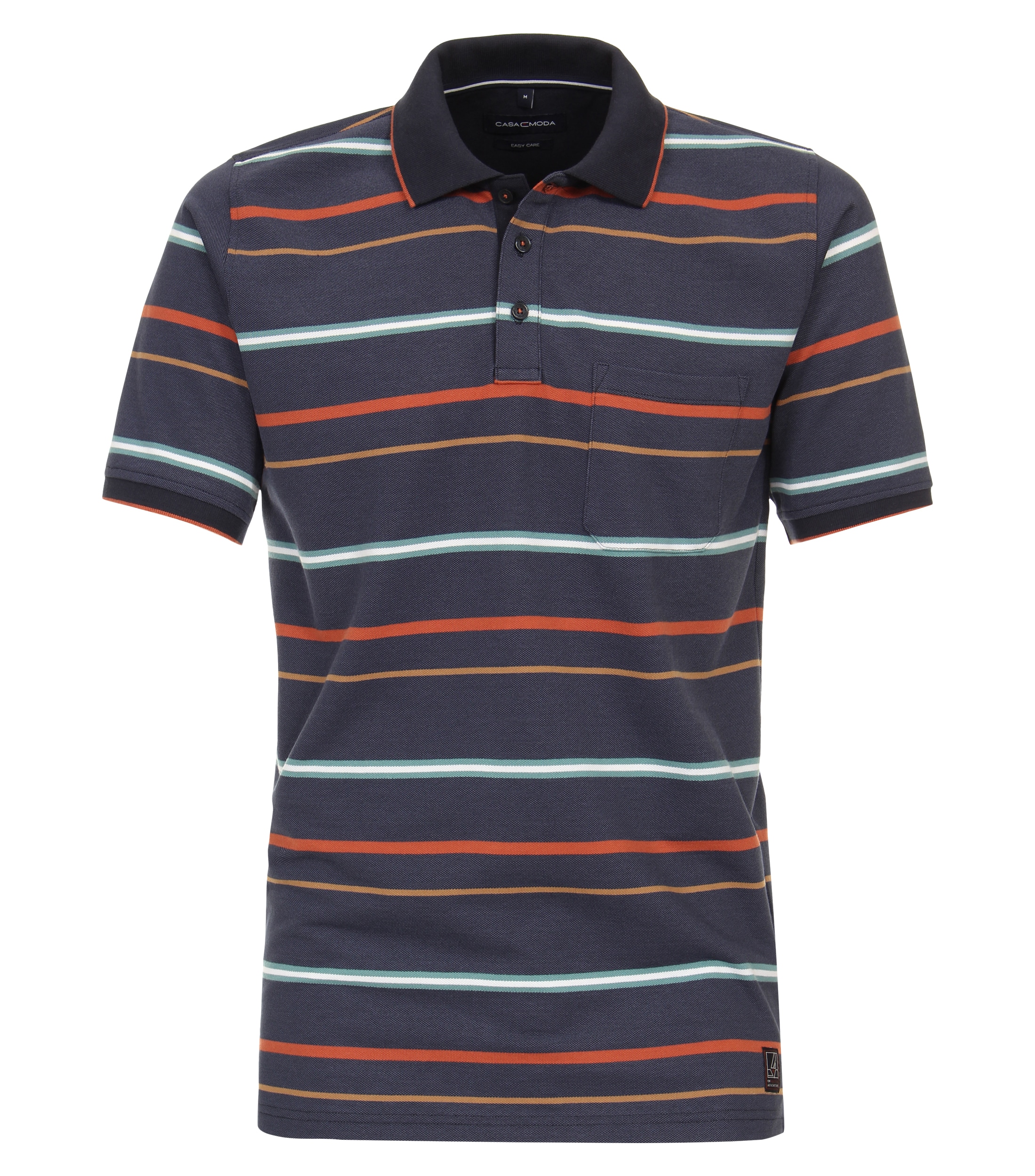 CASAMODA Poloshirt »CASAMODA Polo-Shirt gestreift«