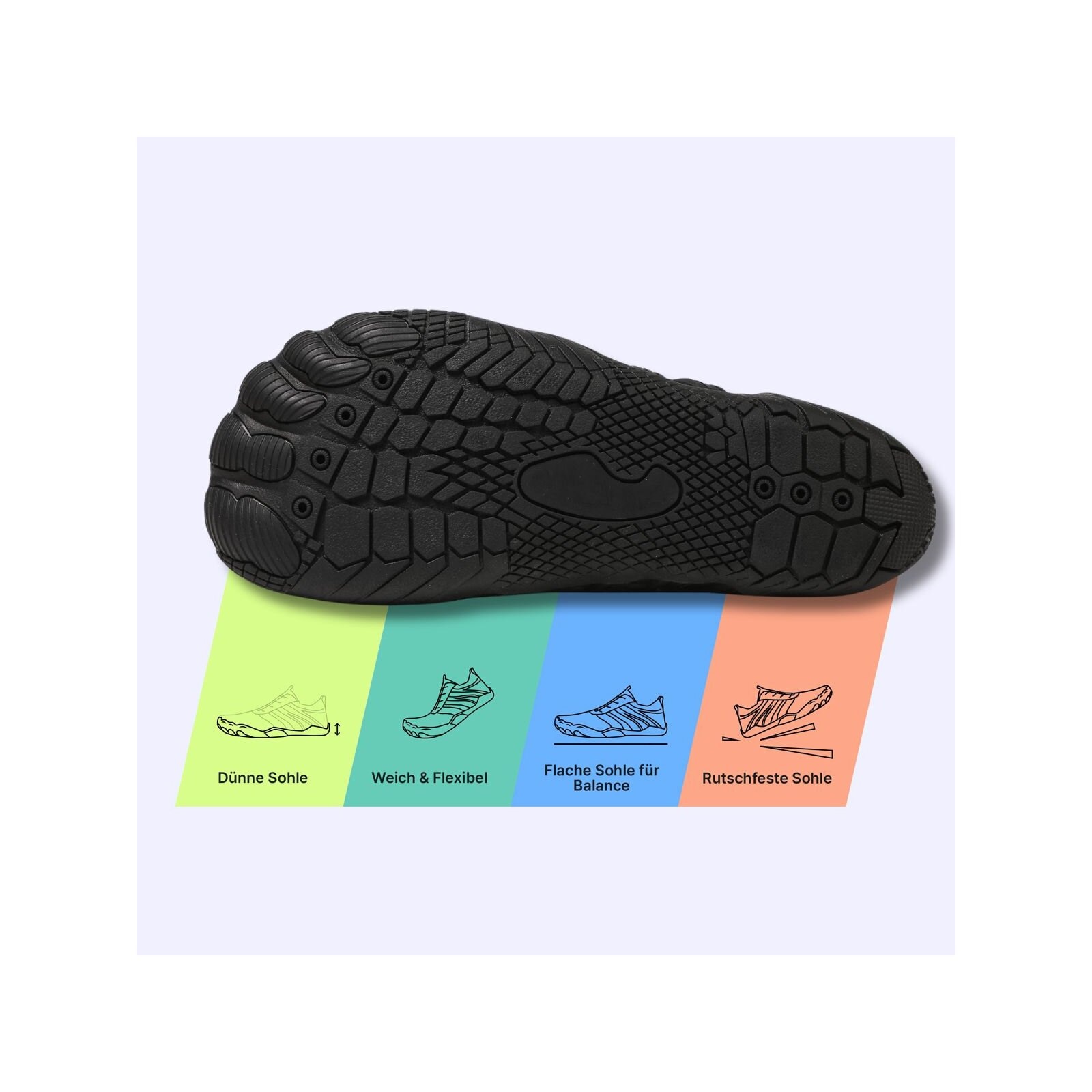 DOTALES Barfußschuh »Balancestep Barfußschuhe Damen & Herren Barfußschuhe«, Minimalschuhe