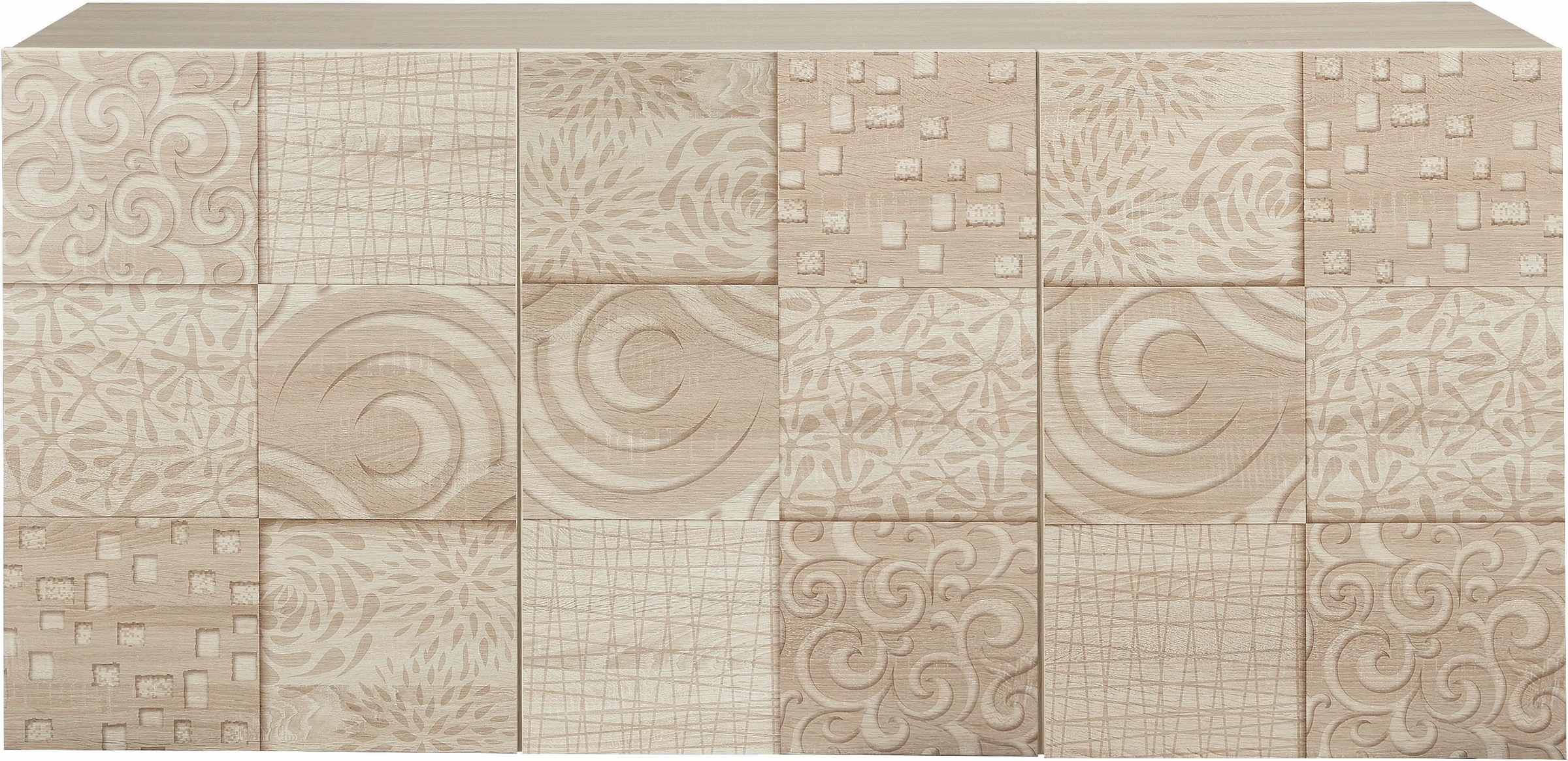 Thumbnail - Home affaire Sideboard "Miro" Breite 181 cm mit dekorativem Siebdruck