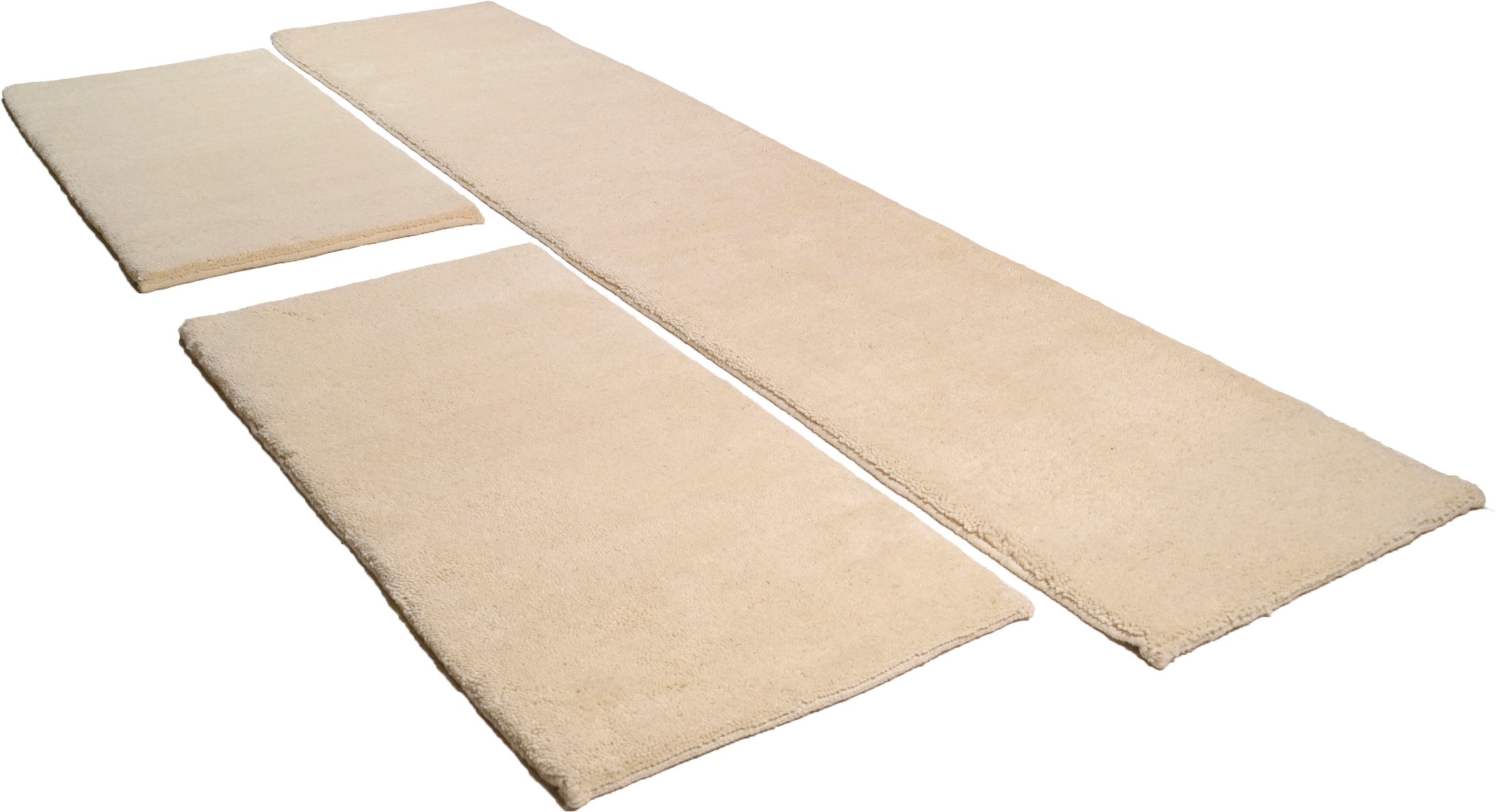 OTTO home Bettumrandung "Mohan" Höhe 25 mm 3 Stk. tlg. handgeknüpft, Bettvo günstig online kaufen