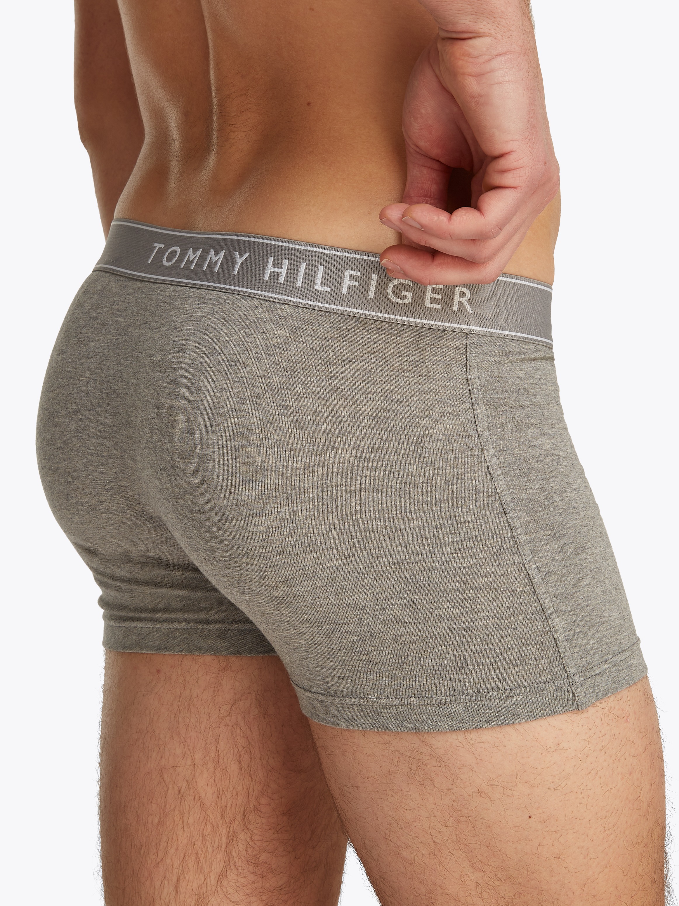 Tommy Hilfiger Underwear Trunk »3P TRUNK DTM«, (Packung, 3 St., 3er), mit Logobund
