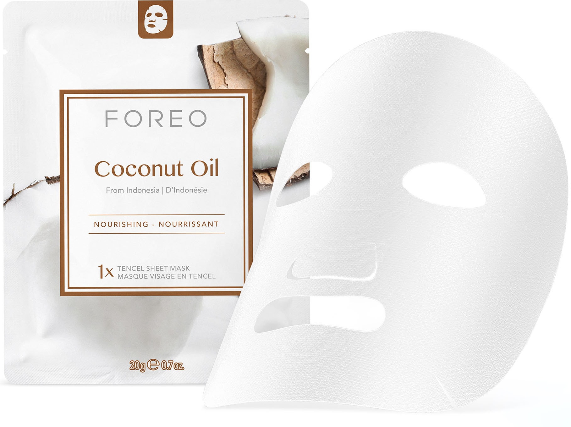 FOREO Gesichtsmaske »Farm To Face Collection kaufen Masks BAUR Coconut Oil« Sheet 