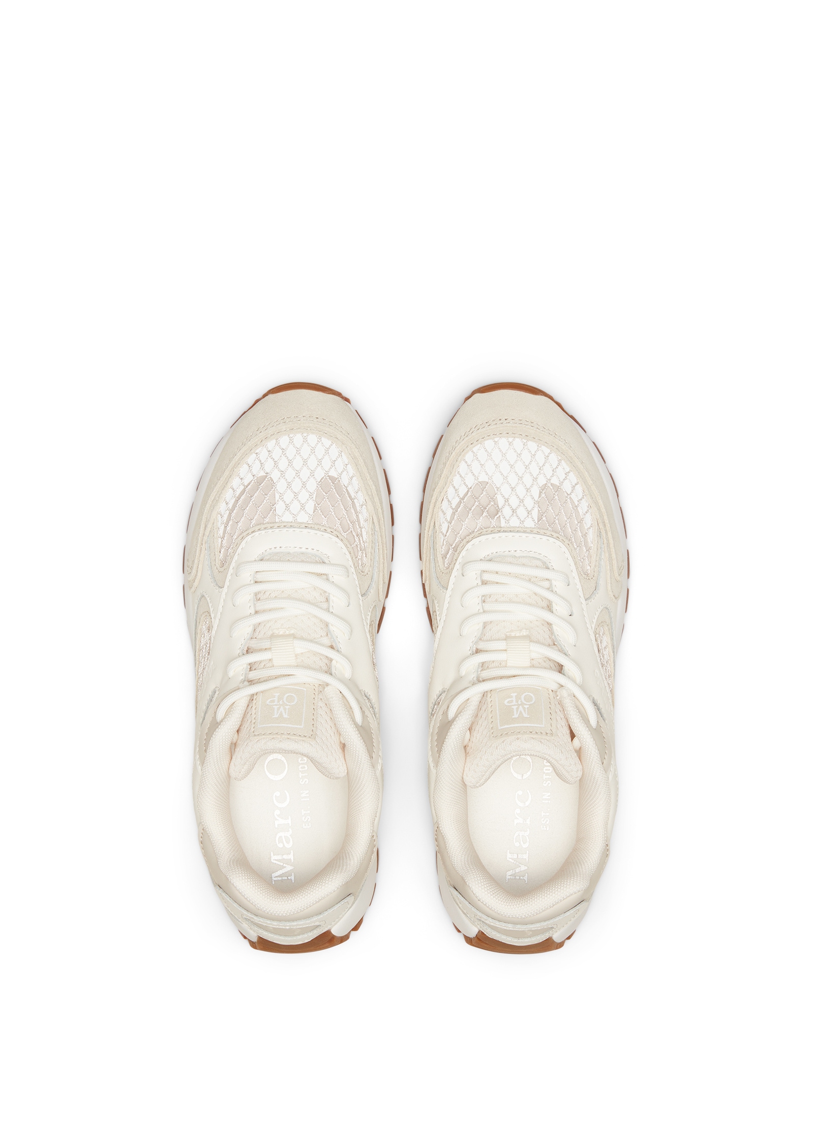 Marc O'Polo Sneaker »mit weitmaschigem Mesh-Einsatz«