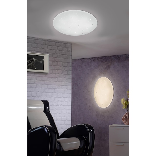 TRIO Leuchten LED Deckenleuchte »Achat«, 1 flammig-flammig, Starlight  Effekt, Badezimmerlampe, IP 44, 4000 Kelvin, 1160 Lumen | BAUR