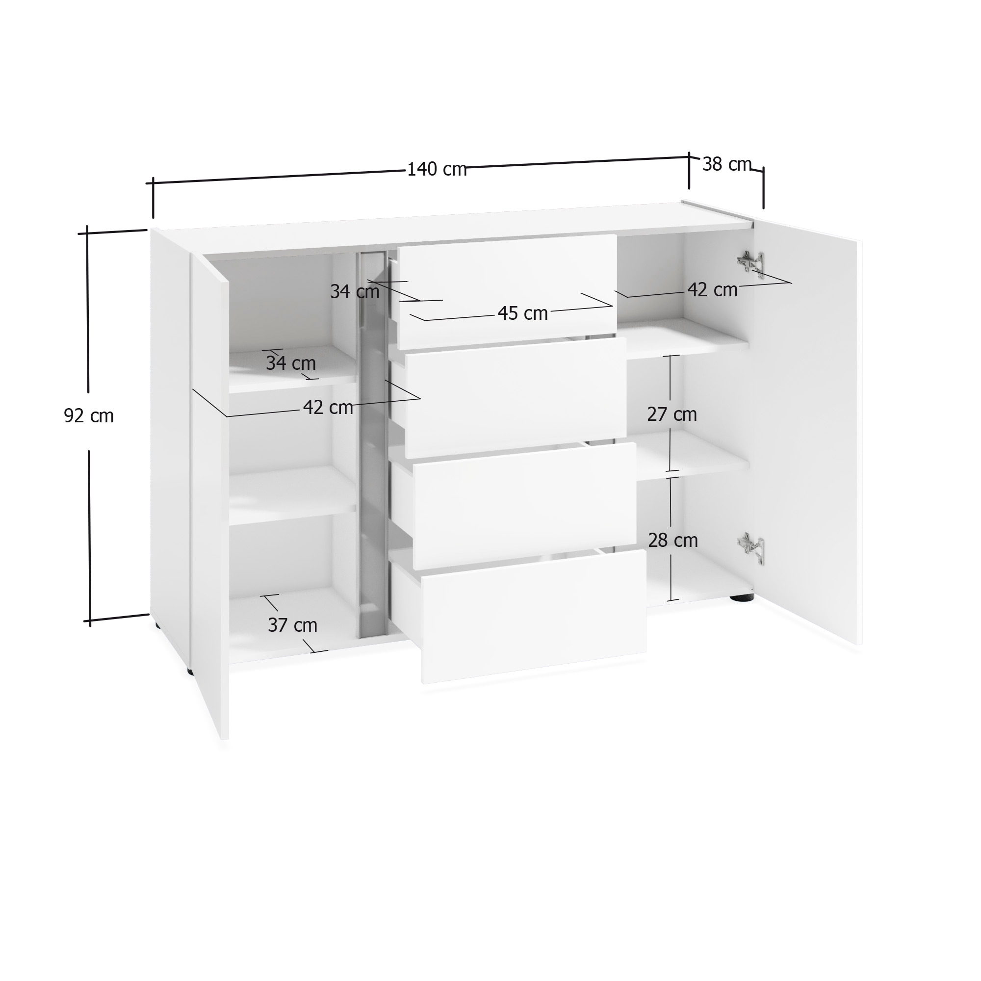INOSIGN Sideboard »Atrium«, (1 St.)