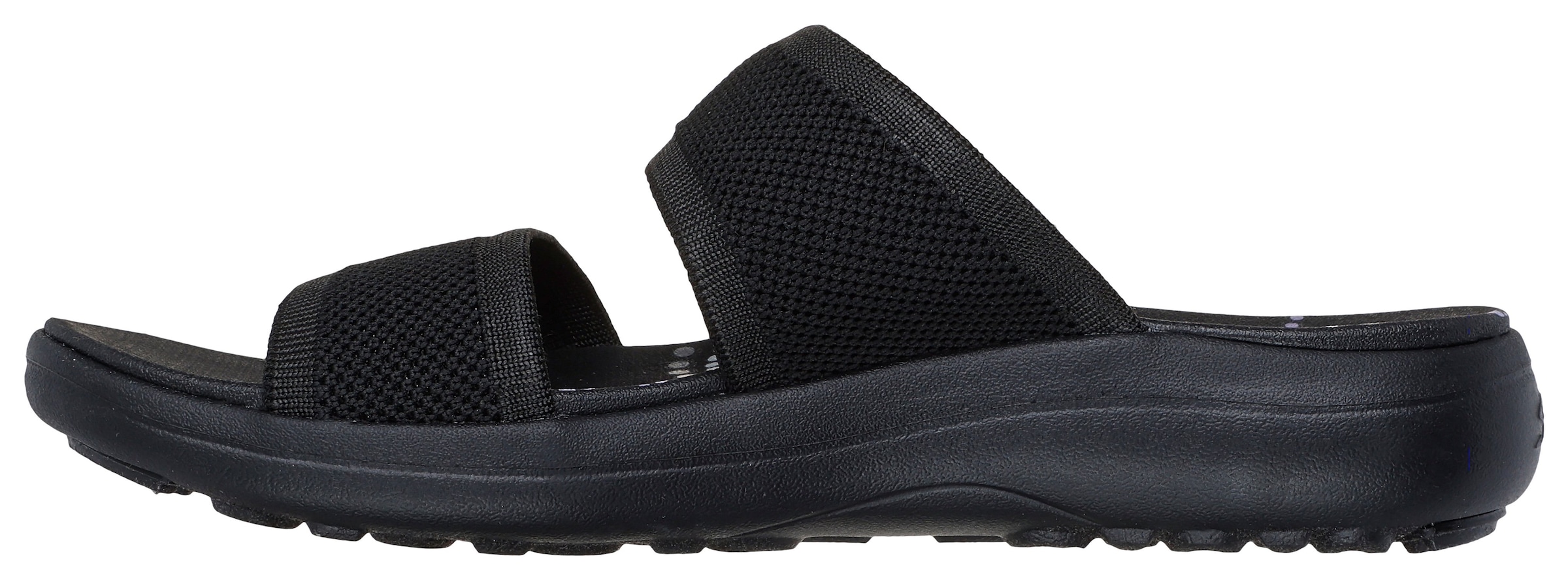 Skechers Pantolette »SPORTY SLIM«, Keilsandale, Strandschuh in veganer Verarbeitung