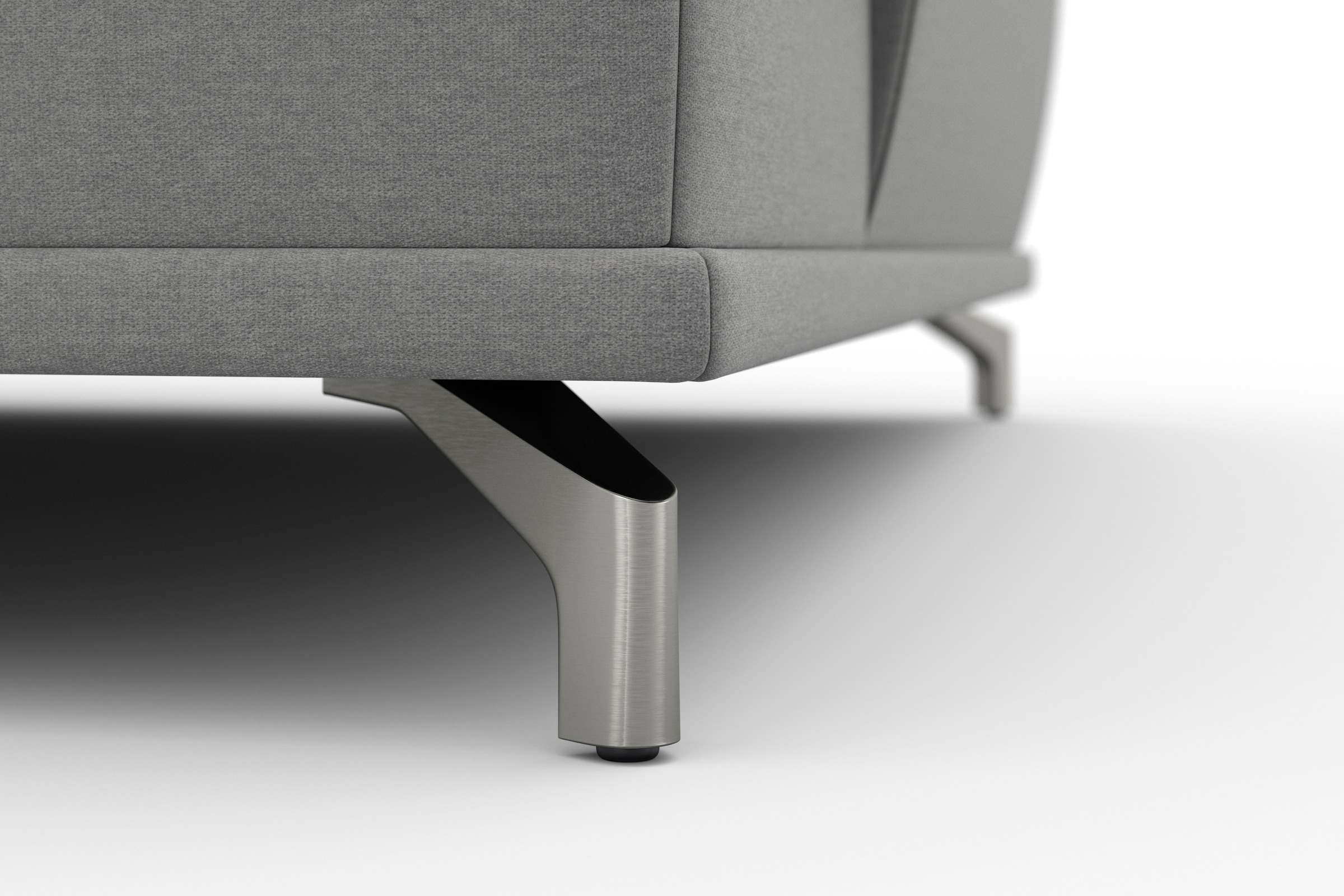 sit&more Wohnlandschaft »Cabrio U-Form, B: 359 cm, mit Sitztiefen-, Arm- & Kopfteilverstellung« 3 Nierenkissen, Federkern, optional Bettfunktion und Stauraum