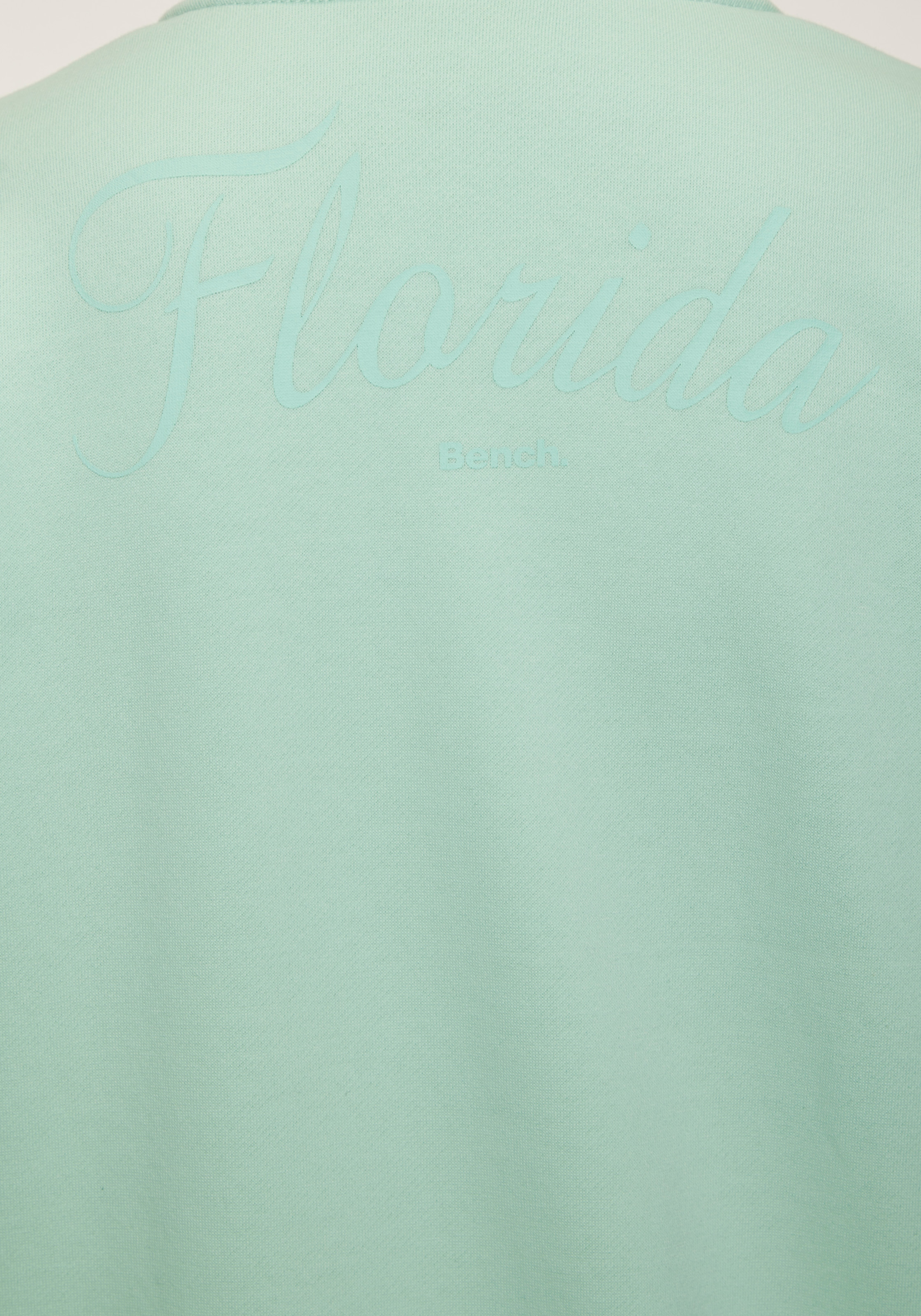 Bench. Loungewear Sweatjacke mit hohem Stehkragen