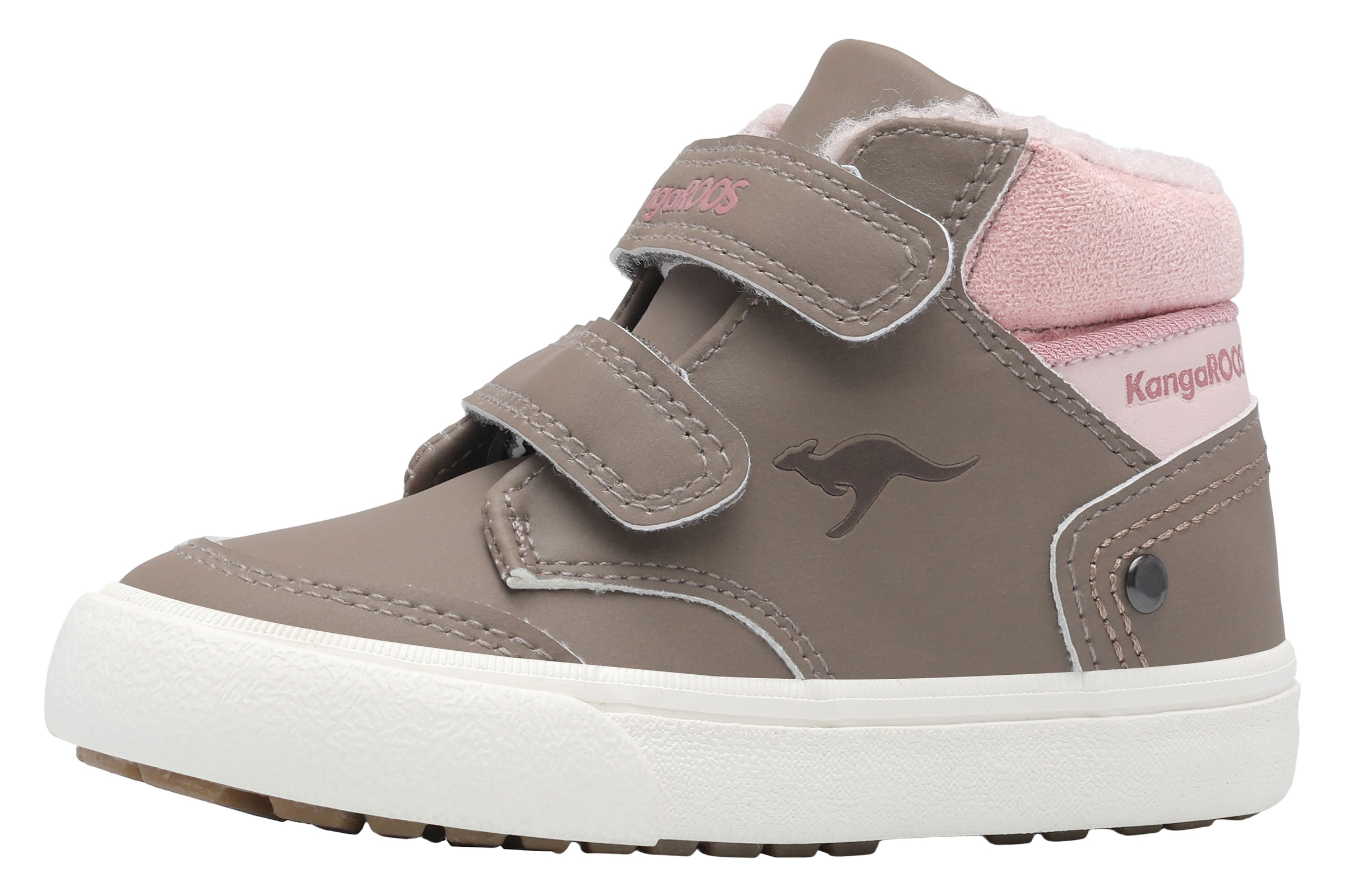 KangaROOS Sneaker "KaVu Primo V" Warmfutter, Klettverschluss,Winterschuhe, Schnürboots, Sneakerboots