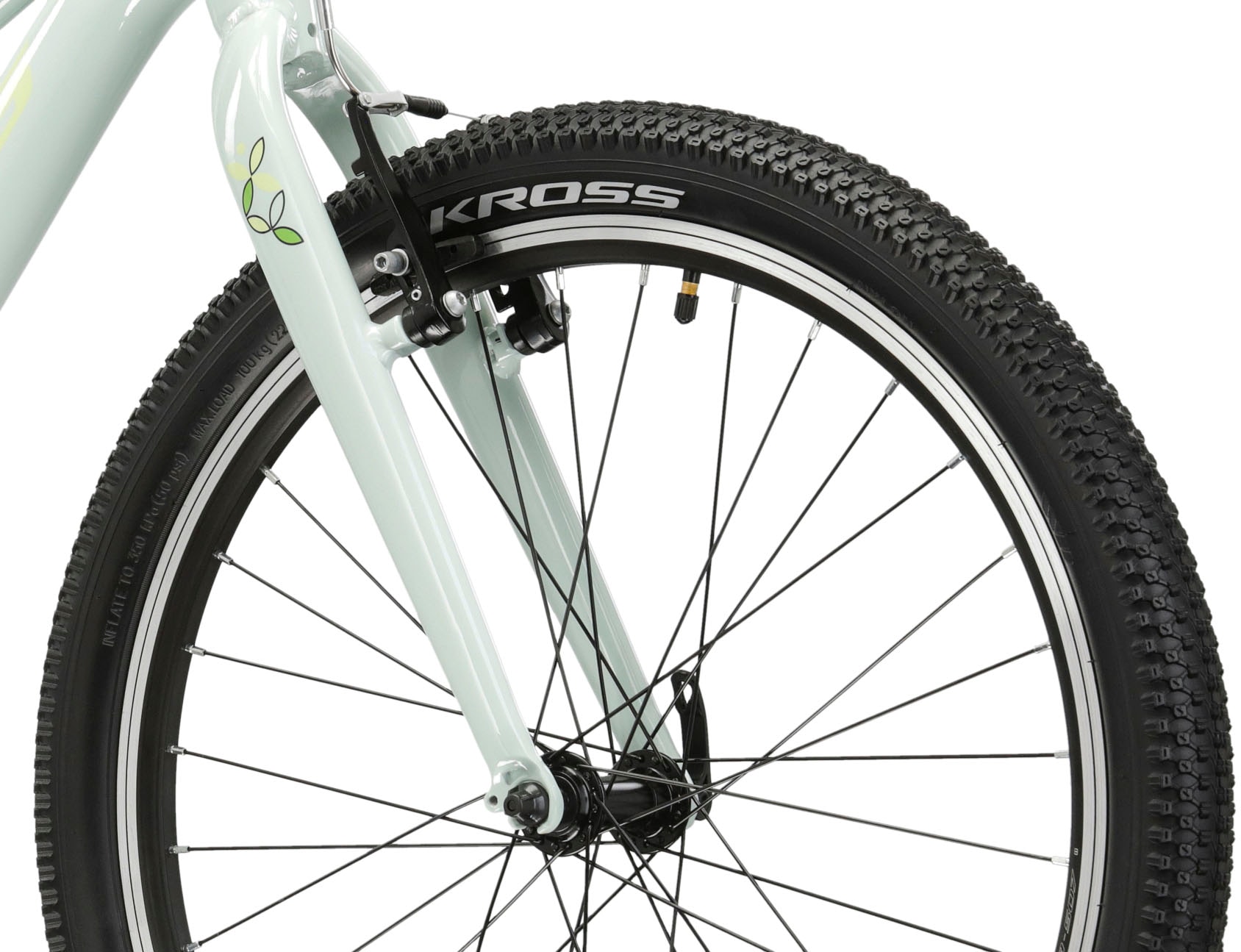 Kross Kinderfahrrad »Kinder-MTB Lea Jr 1.0«, 8 Gang, Shimano, TOURNEY TX800 Schaltwerk, Kettenschaltung