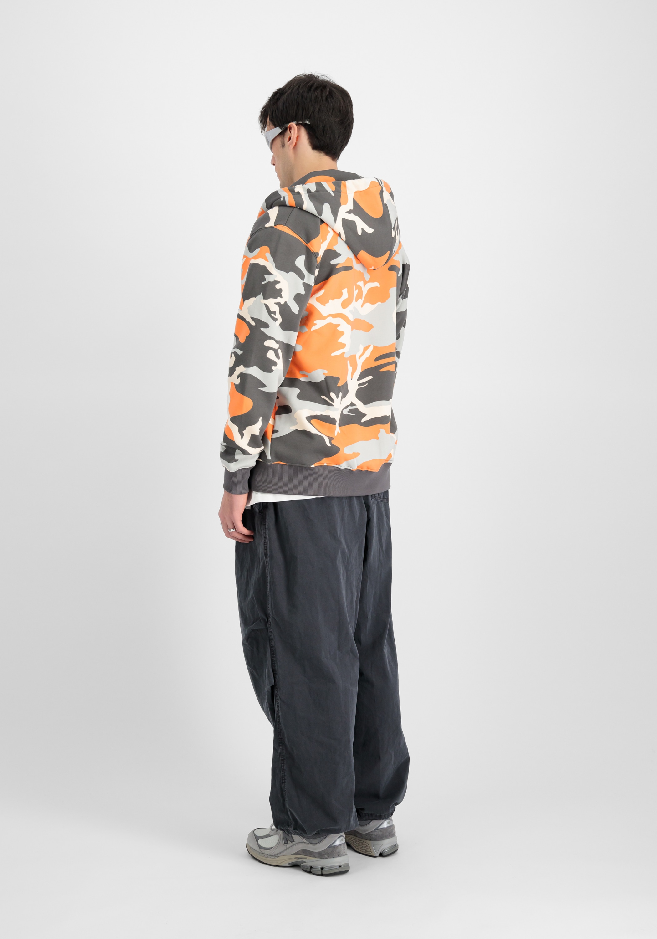 Alpha Industries Hoodie »Alpha Industries Men - Hoodies Basic Zip Hood Camo PP«