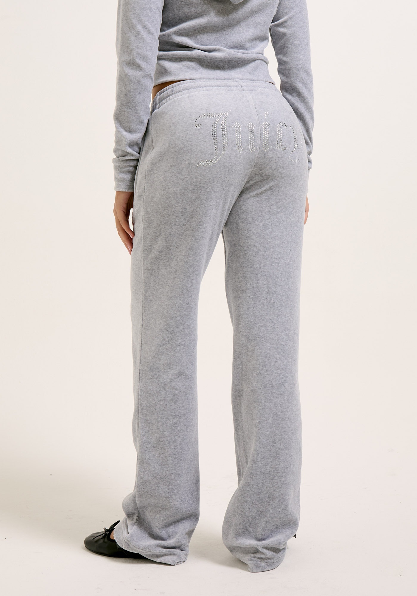 Juicy Couture Sweathose »TINA TRACK PANT_ Damen«, Trainingshose Damen, Sweathose, Velour, Jogginghose mit Glitzer, Sale