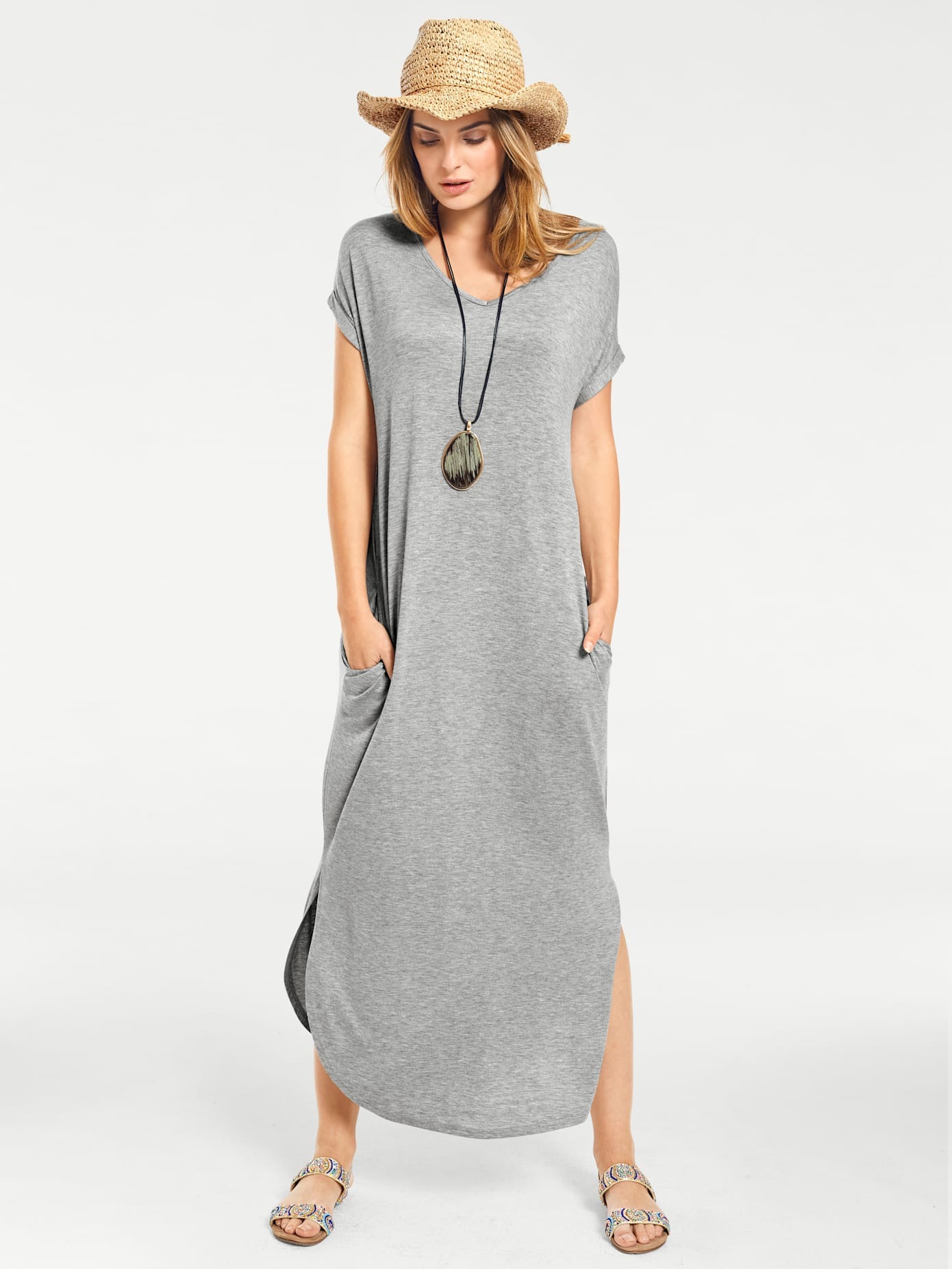 LINEA TESINI by heine Shirtkleid "Shirtkleid" günstig online kaufen
