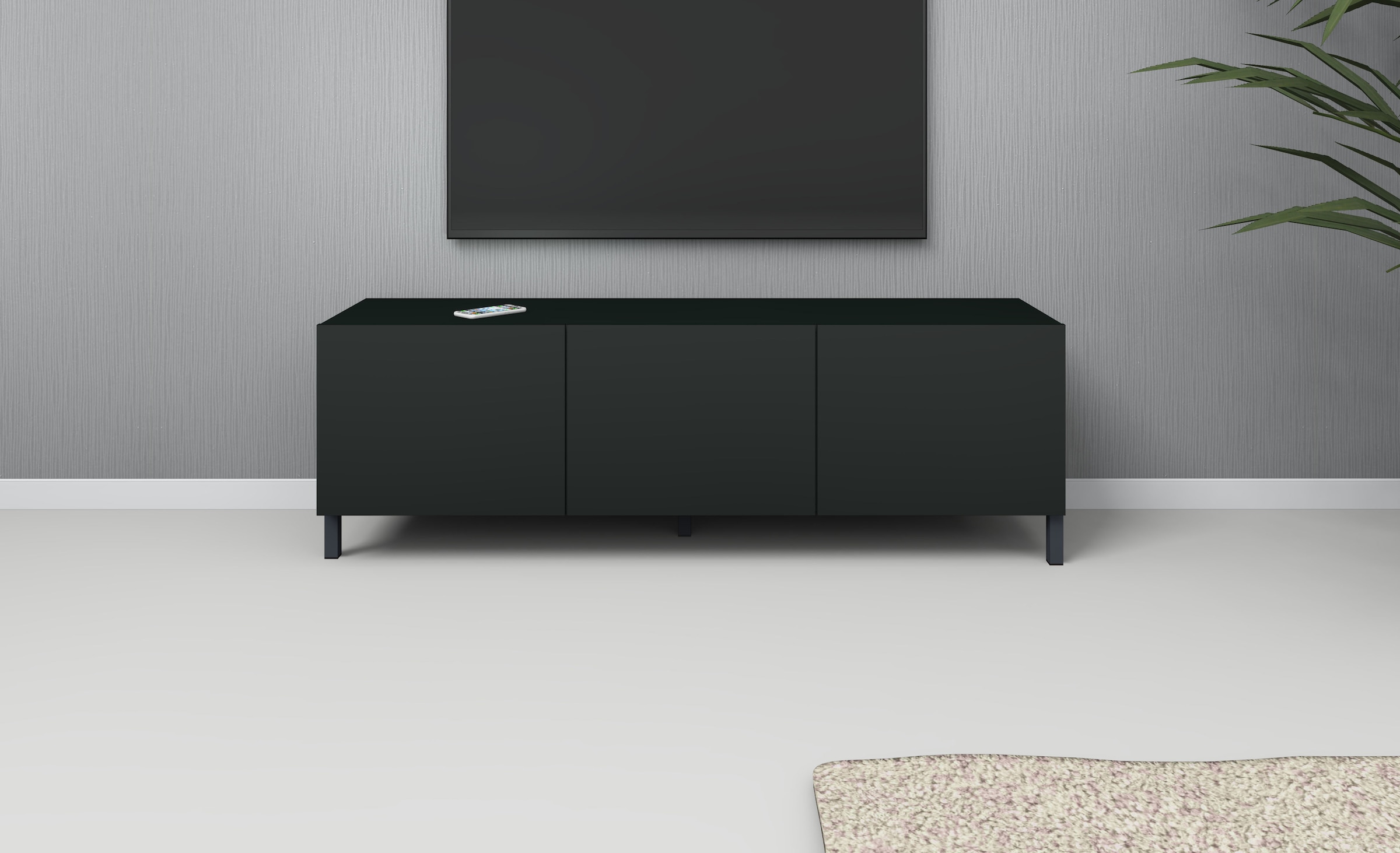 borchardt Möbel Lowboard "Sophia, TV-Schrank mit Metallfüßen" Metallfüße, g günstig online kaufen