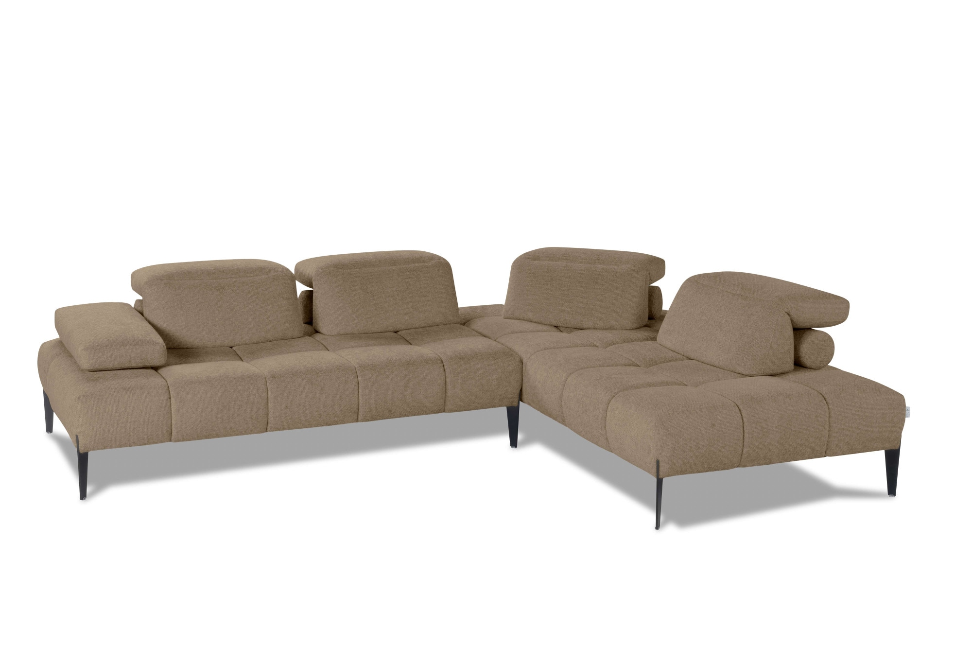 CALIA ITALIA Ecksofa "Skyline, Made in Italy, Design-Sofa, L-Form, mit Sitz günstig online kaufen