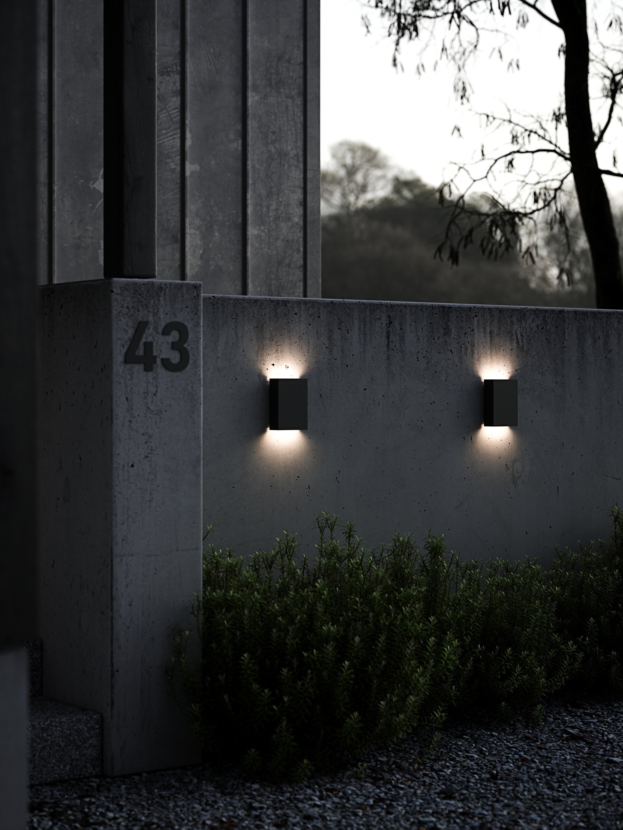 Nordlux LED Wandleuchte »FOLD«, 2 flammig, Leuchtmittel LED-Modul | LED fest integriert, Magnetische Halterung, inkl. LED Modul, inkl. 3 Lichtschablonen