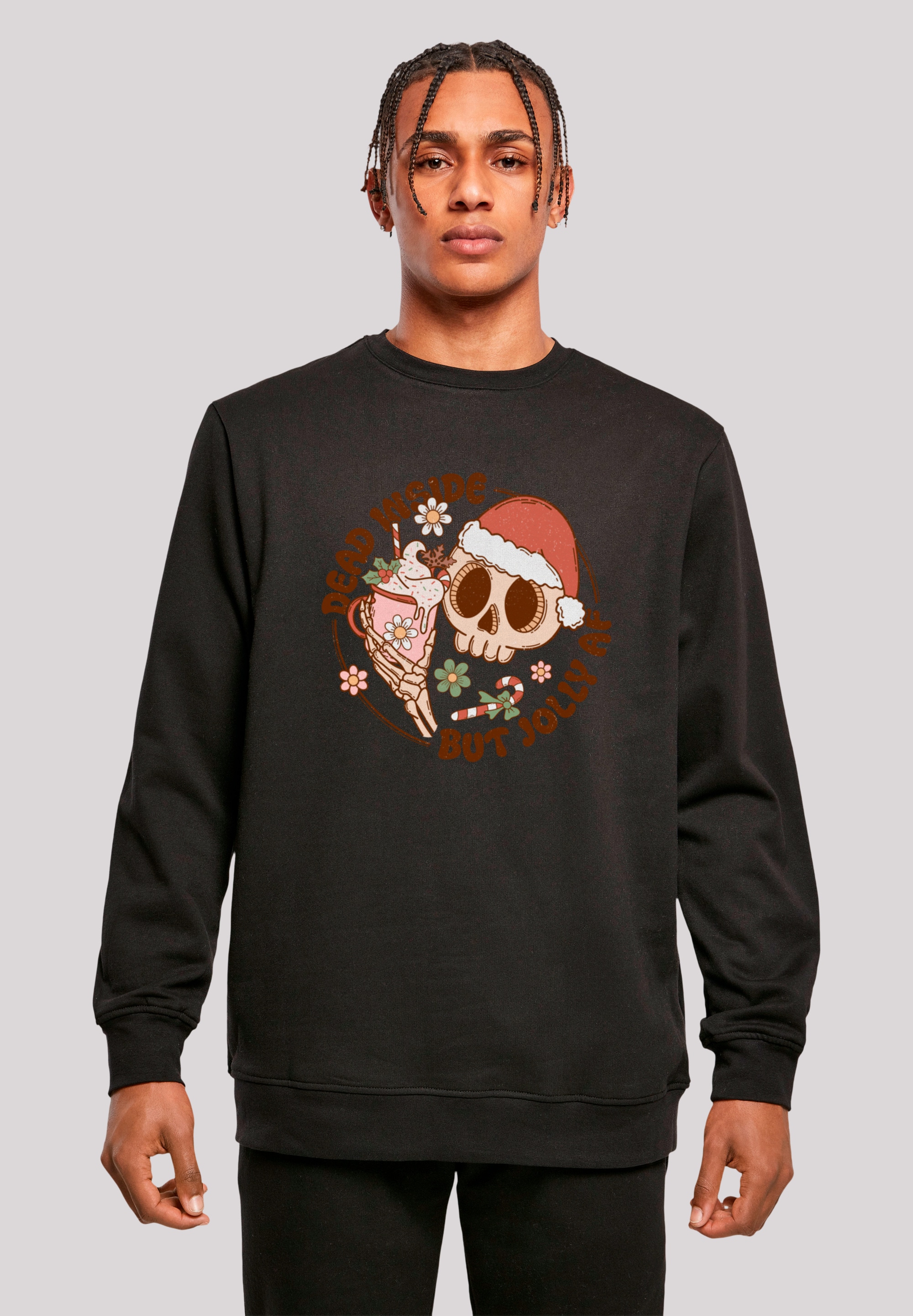 Sweatshirt »Dead inside but jolly AF Weihnachten«, Premium Qualität, Christmas Collection