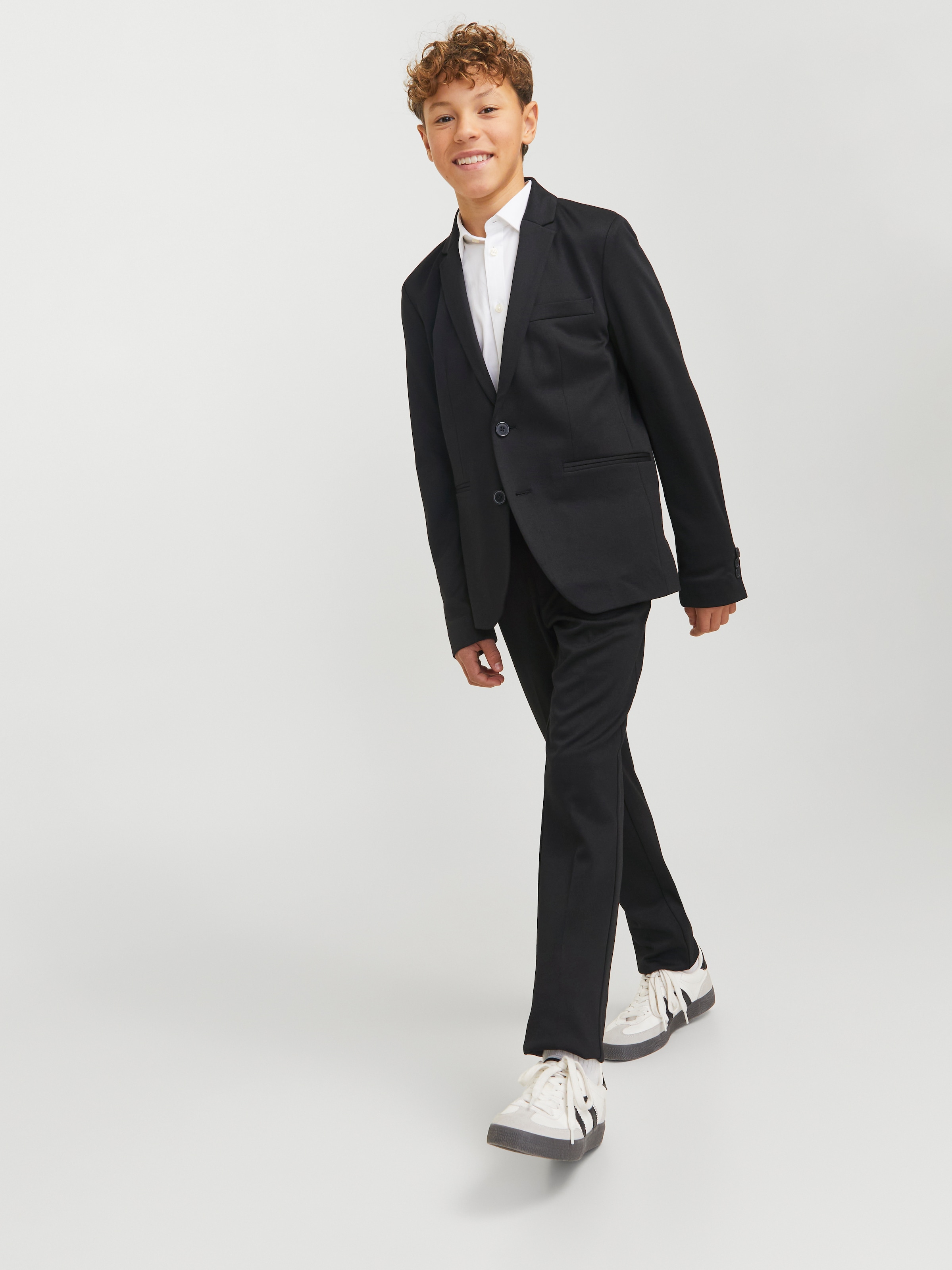 Anzug »JJEJAXON JERSEY SUIT NOOS JNR«, (Set, 2 tlg.), slim fit