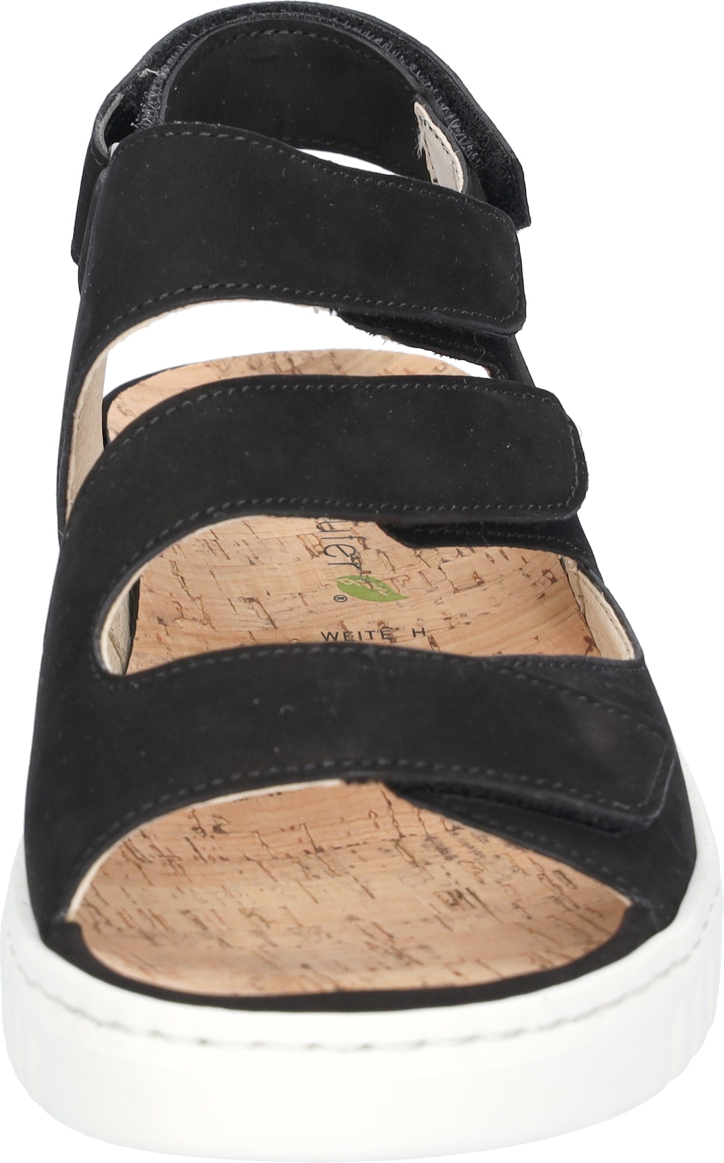 Waldläufer Keilsandalette »H-Willow«, Sommerschuh, Sandale, Keilabsatz, mit Kork-Fußbett, Weite H