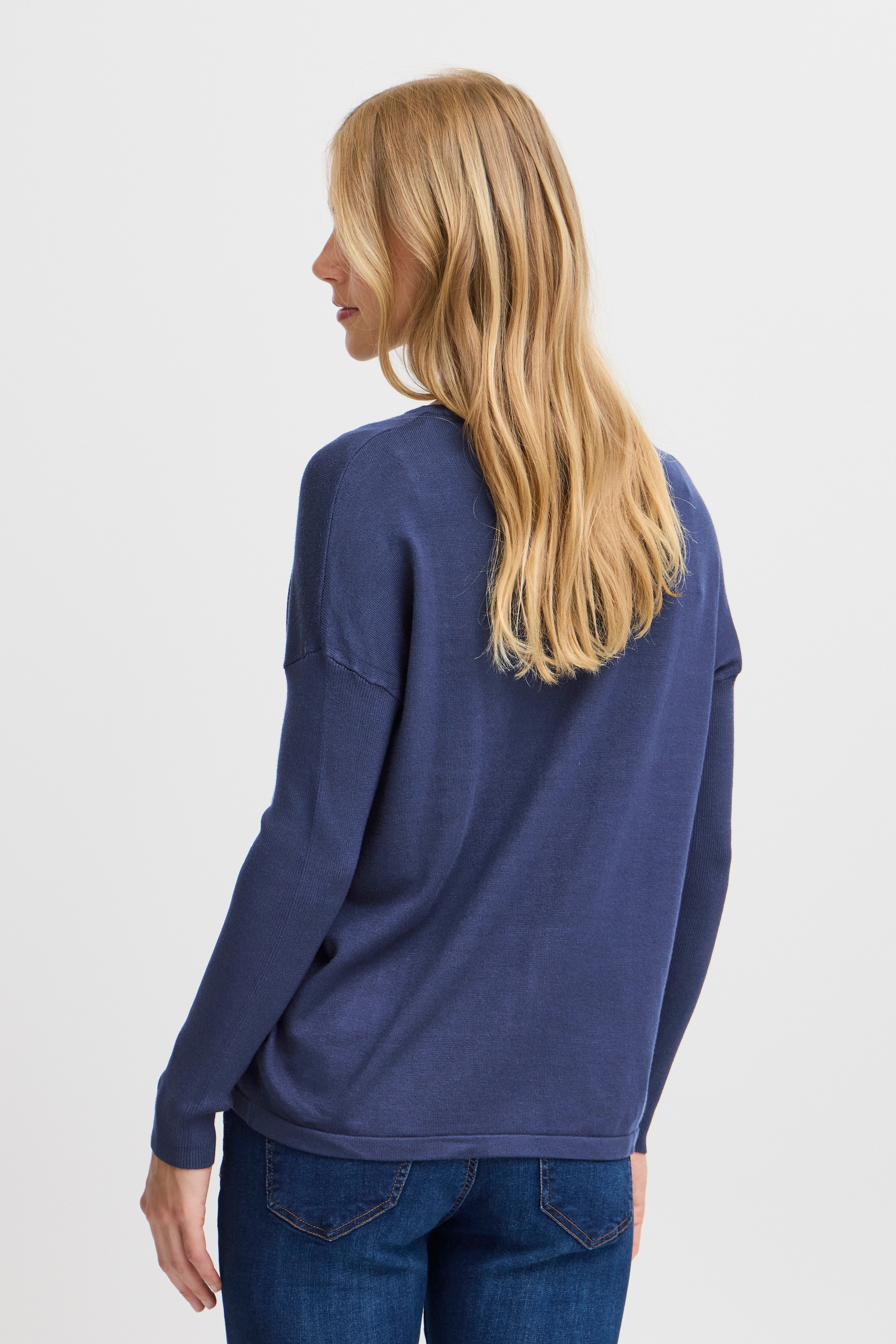 fransa Strickfleece-Pullover »Strickpullover FRLISO PU 1«