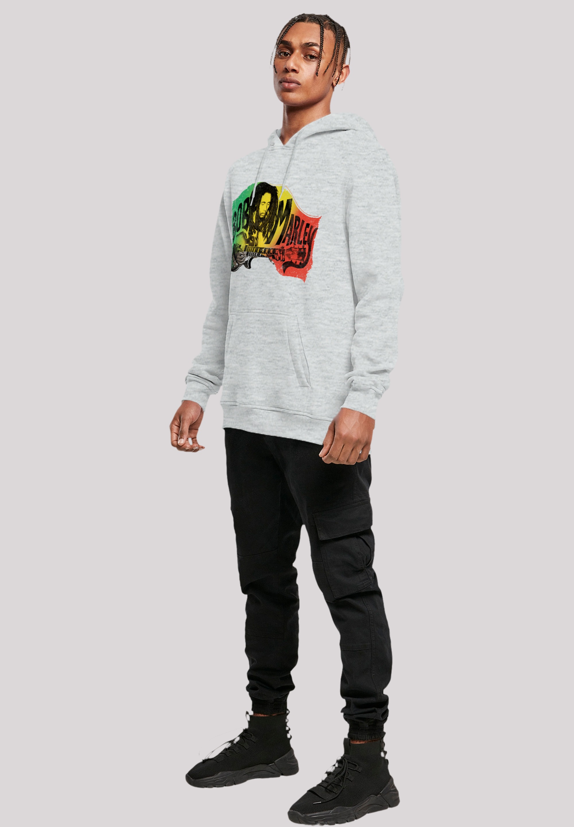 F4NT4STIC Kapuzenpullover »Bob Marley Chords Reggae Music by Rock Off«, Premium Qualität, Musik