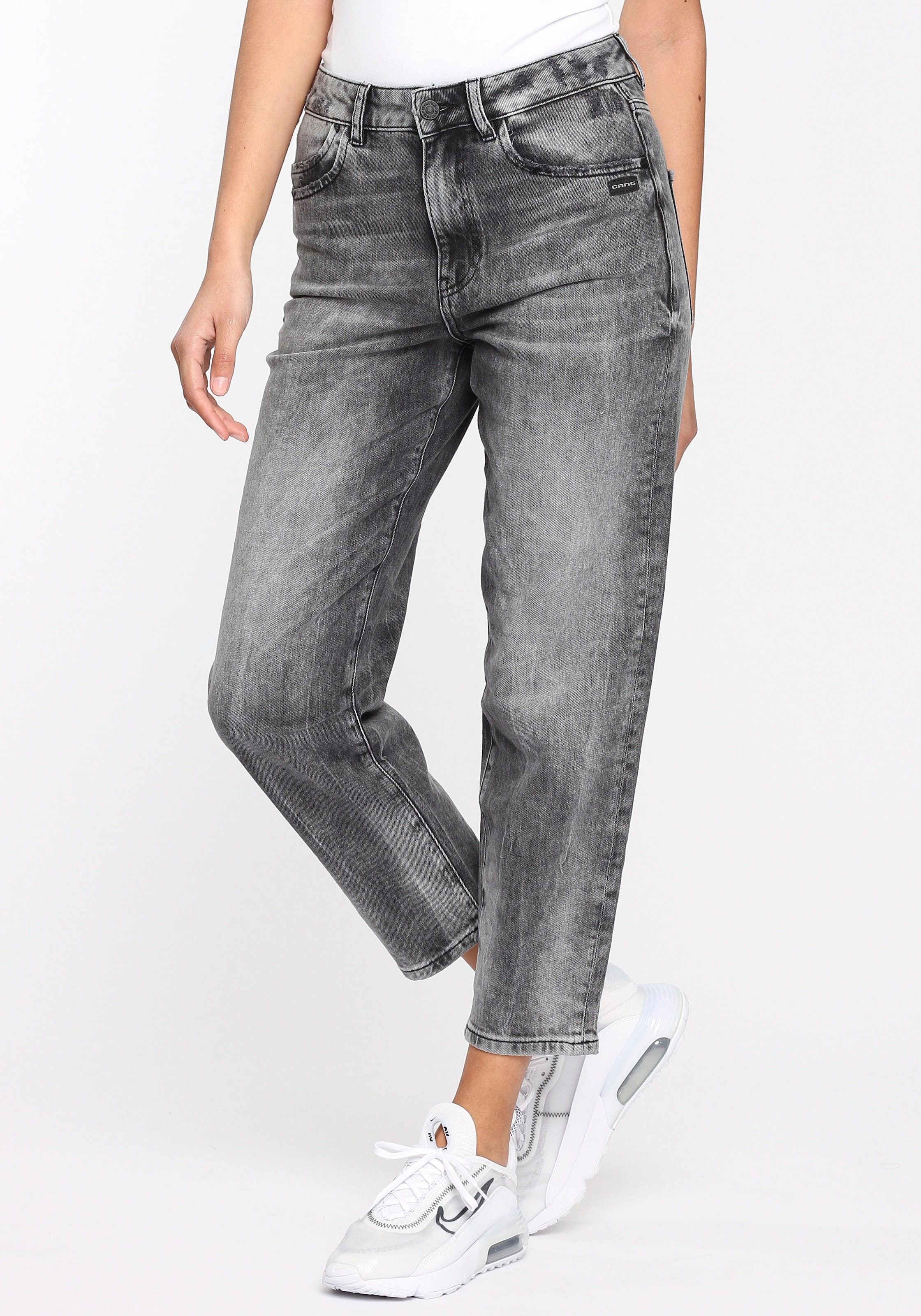 Loose-fit-Jeans viel und GANG Volumen BAUR »94TILDA«, für Hüfte der Taille an in kaufen | mit Oberschenkel, hoch