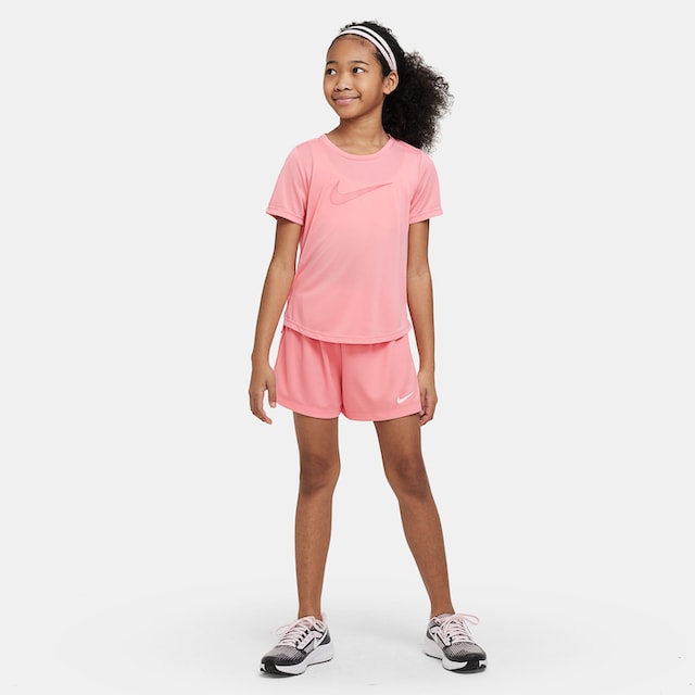 Nike Trainingsshirt »DRI-FIT ONE BIG KIDS\' (GIRLS\') SHORT-SLEEVE TRAINING  TOP« auf Rechnung online bestellen | BAUR