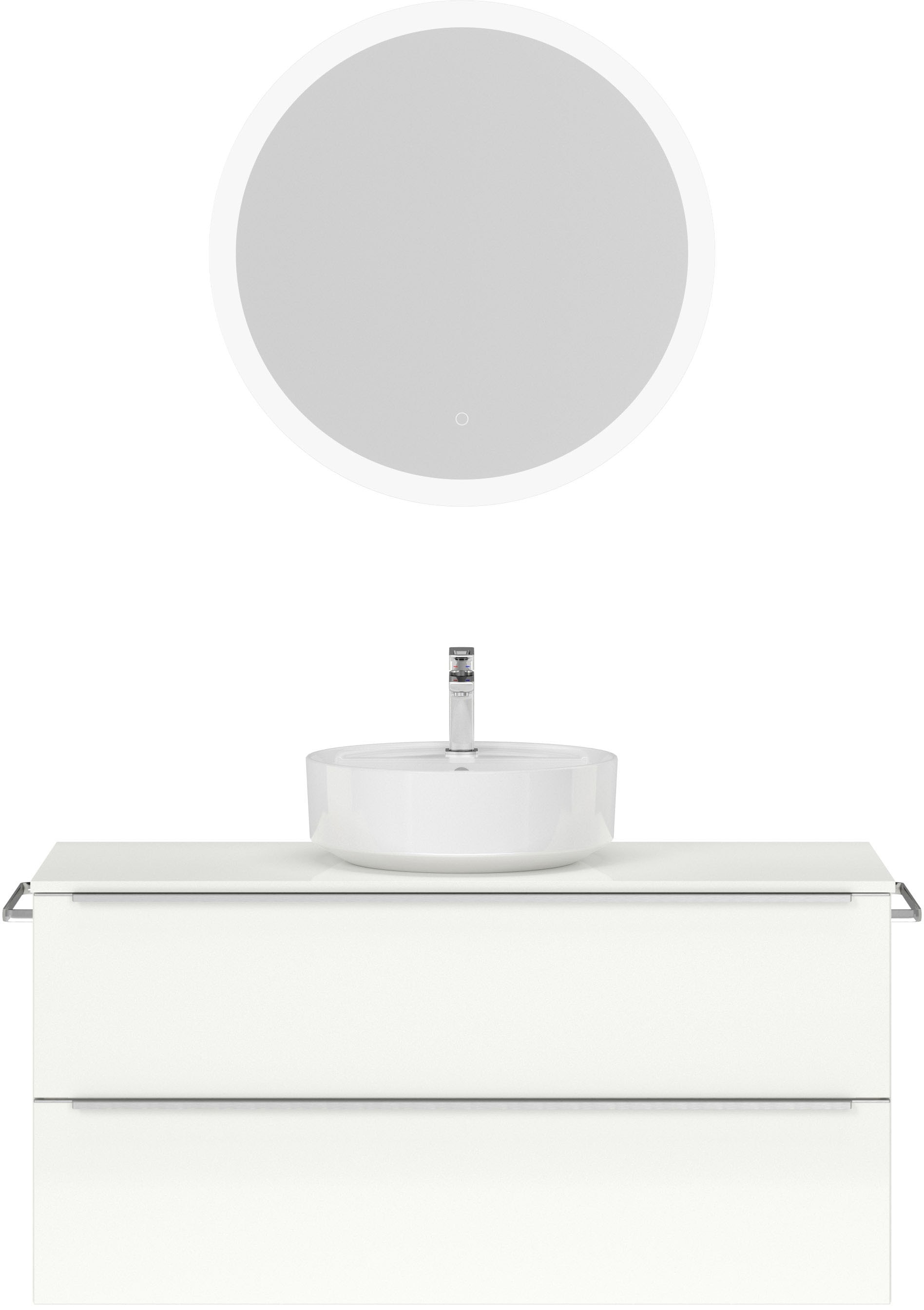 nobilia Badmöbel-Set "Alvene" vormontiert, mit Soft-Close, 2 Stk. tlg. günstig online kaufen