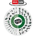 Bosch Home & Garden Akku-Schlagbohrschrauber »UniversalImpact 18«, (Set), inkl. 2 Akkus, Ladegerät und viel Zubehör