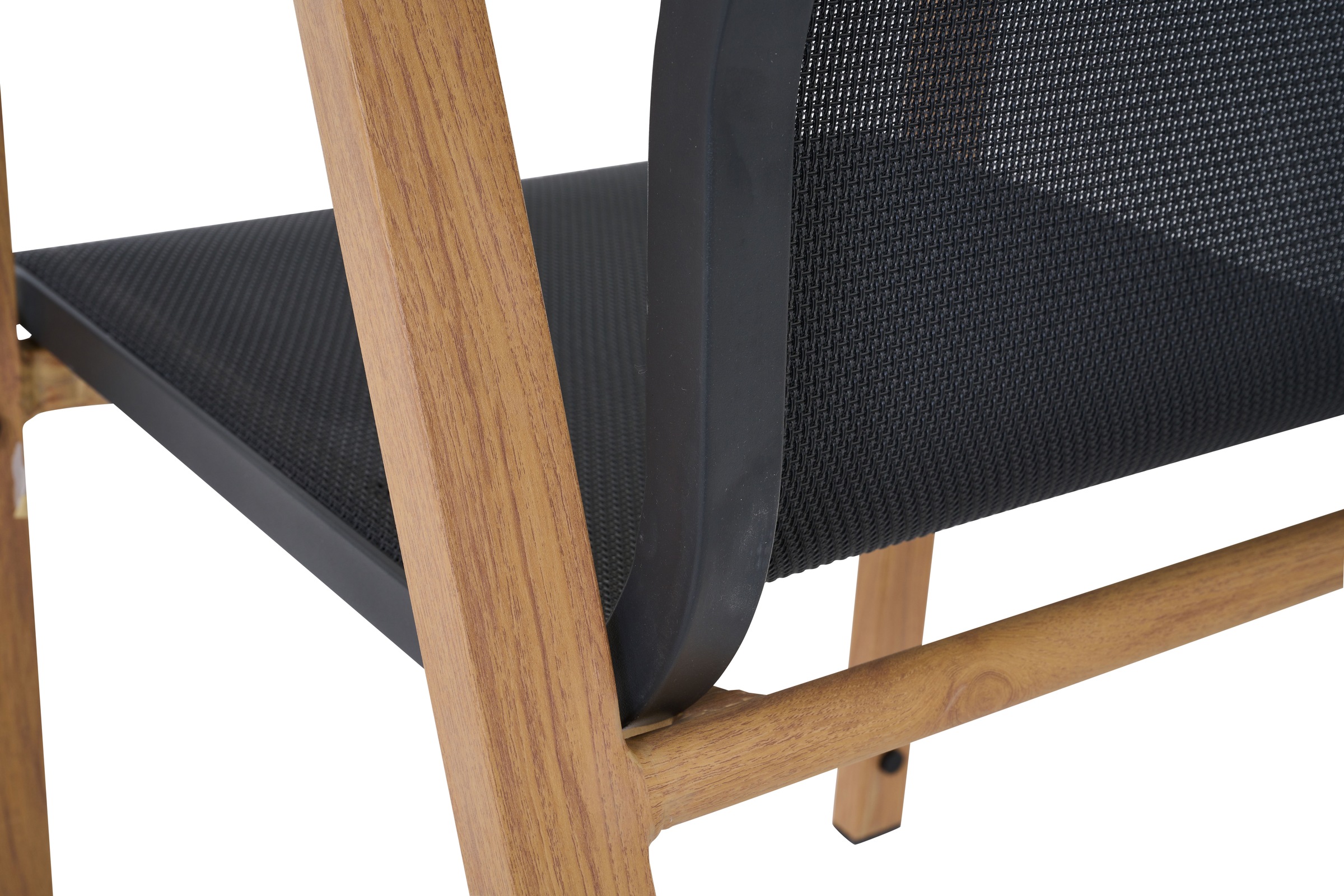 Siena Garden Gartensessel »CATANIA Stapelsessel« Aluminiumgestell in teaklook, Ranotex® Bezug