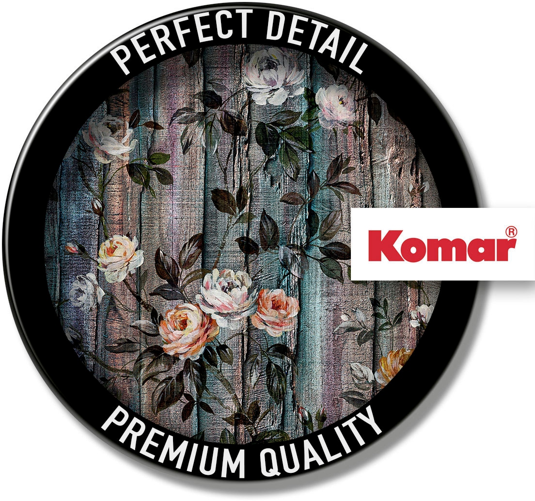 Komar Vliestapete »Digitaldruck Vlies - Grande Giardino - Größe 300 x 250 cm«, bedruckt, Wohnzimmer, Schlafzimmer