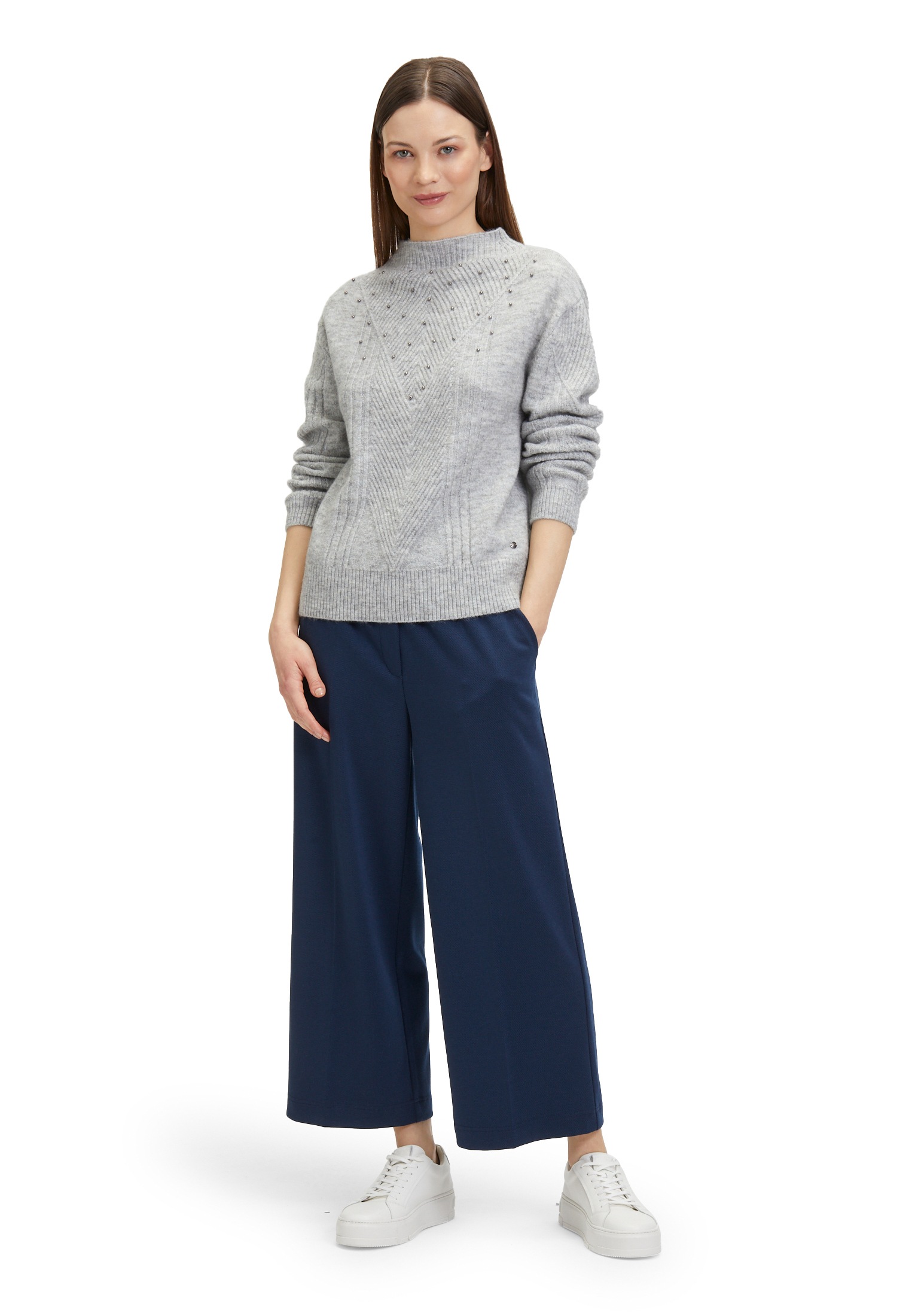 Betty&Co Schlupfhose »Betty & Co Schlupfhose mit Struktur«, Material