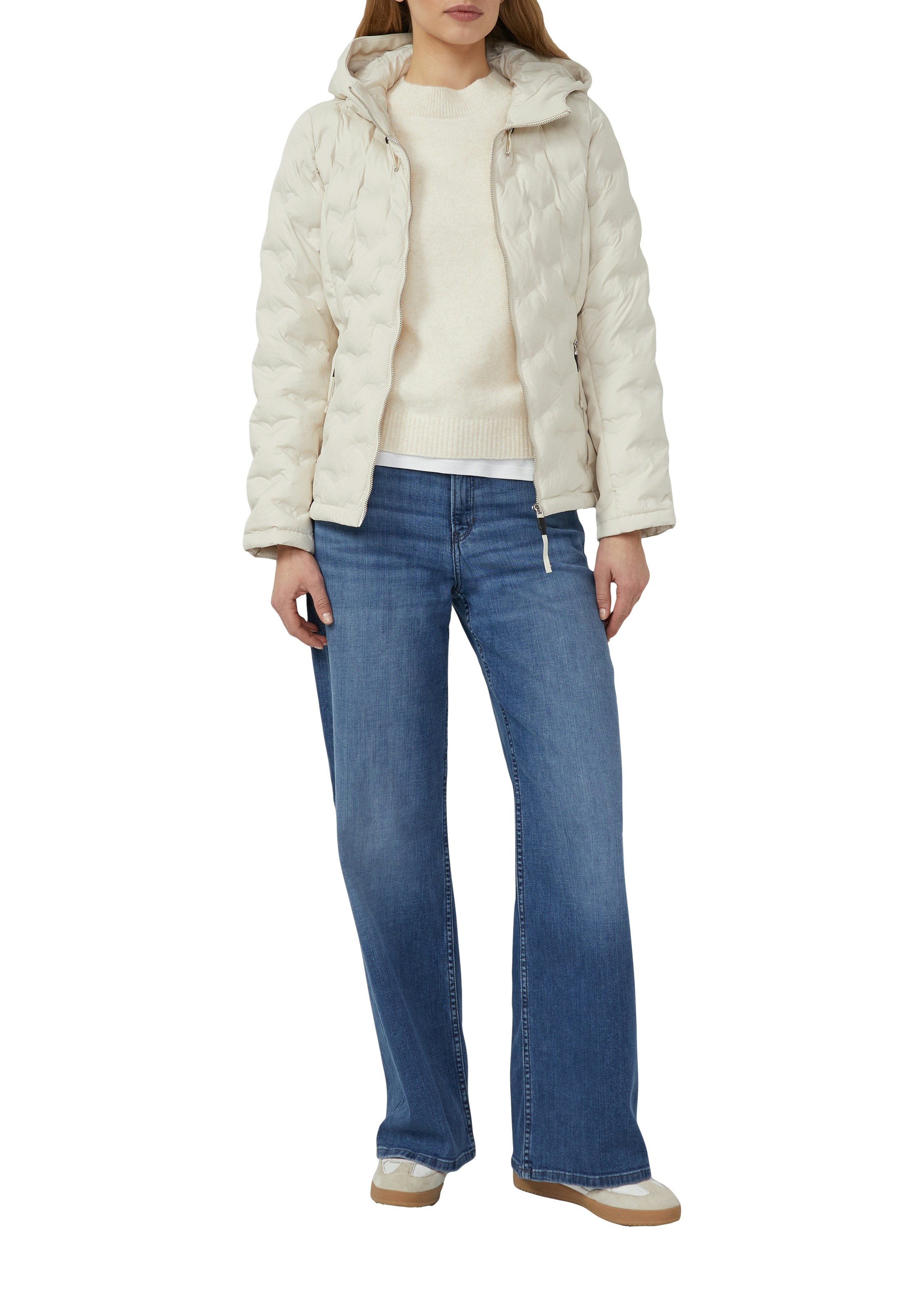 s.Oliver Steppjacke mit Kapuze mit Kapuze günstig online kaufen