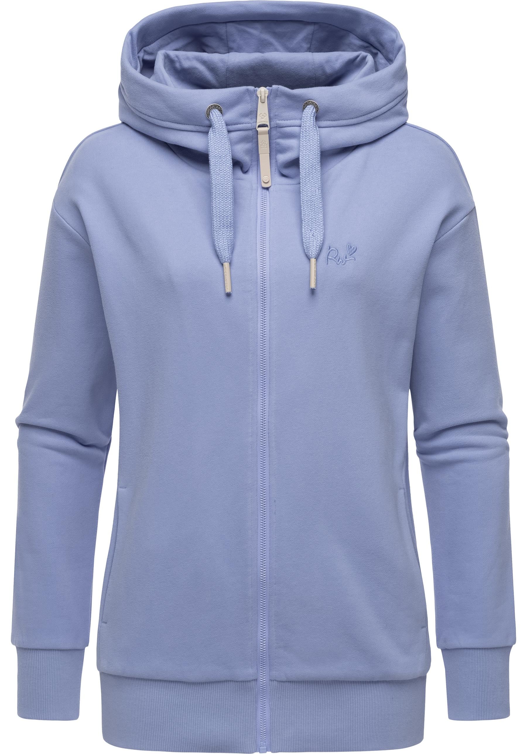 Kapuzensweatjacke »Yodis Zip«, weicher Damen Zip-Hoodie mit Kapuze