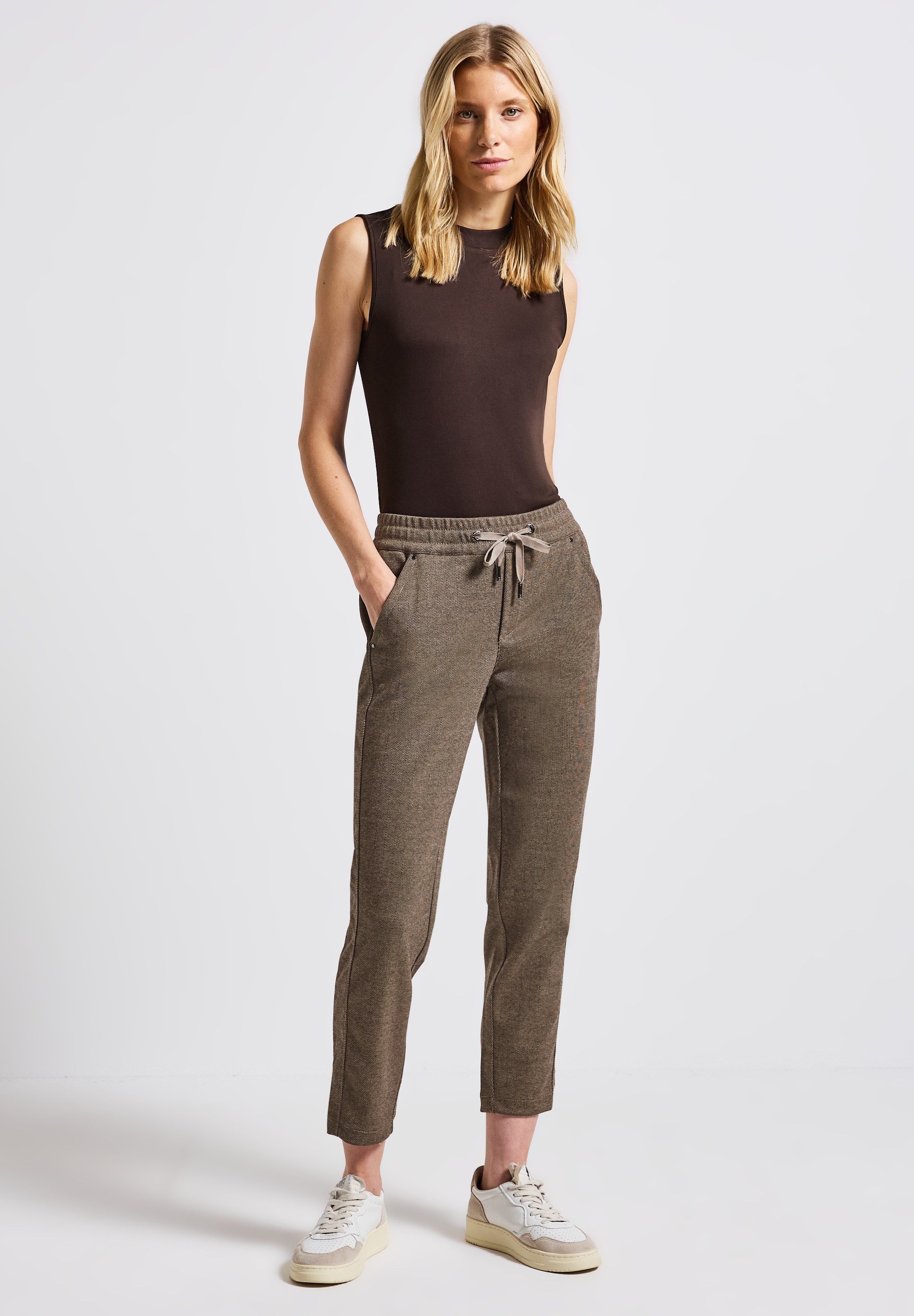 STREET ONE Jogger Pants, Middle Waist