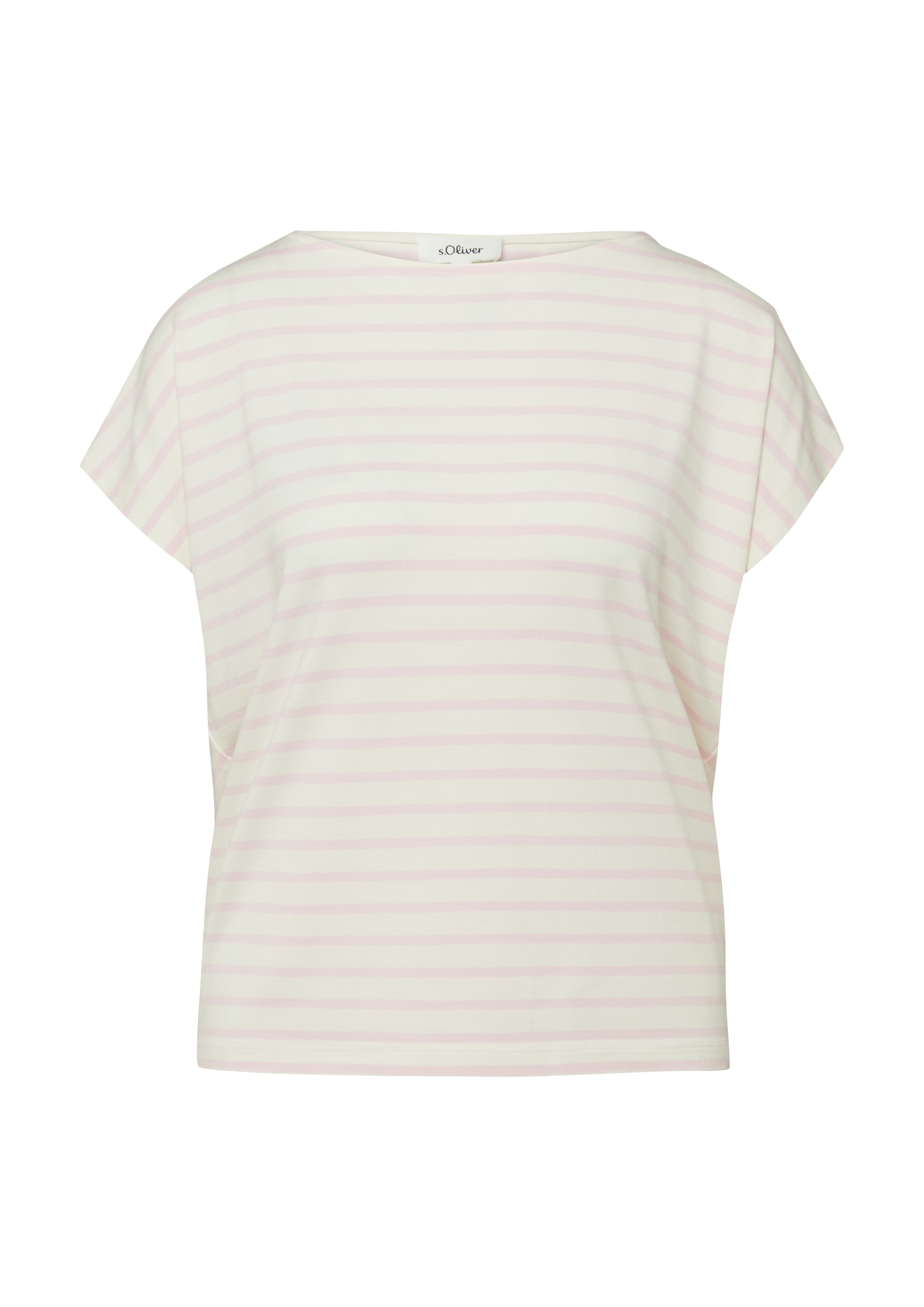 s.Oliver Kurzarmshirt Sommershirt mit grafischem Muster