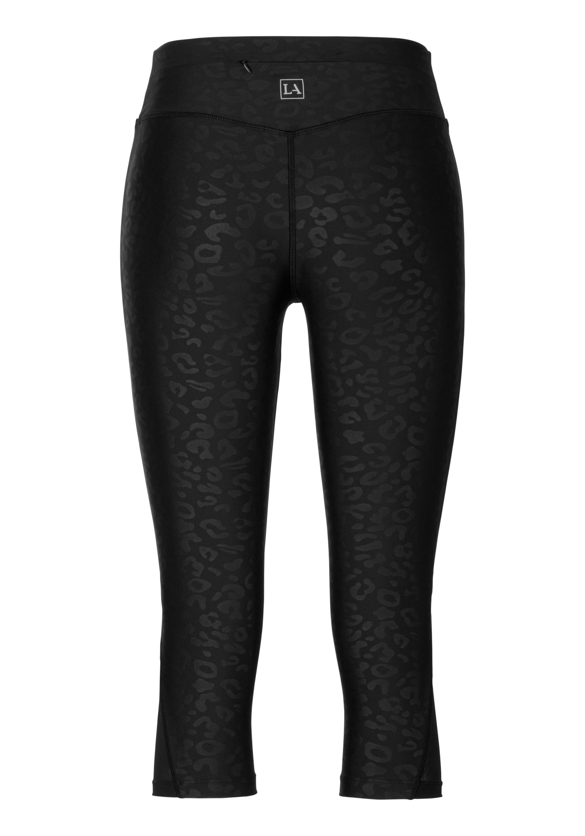 LASCANA ACTIVE Caprileggings, Sporthose in Allover-Leo-Optik