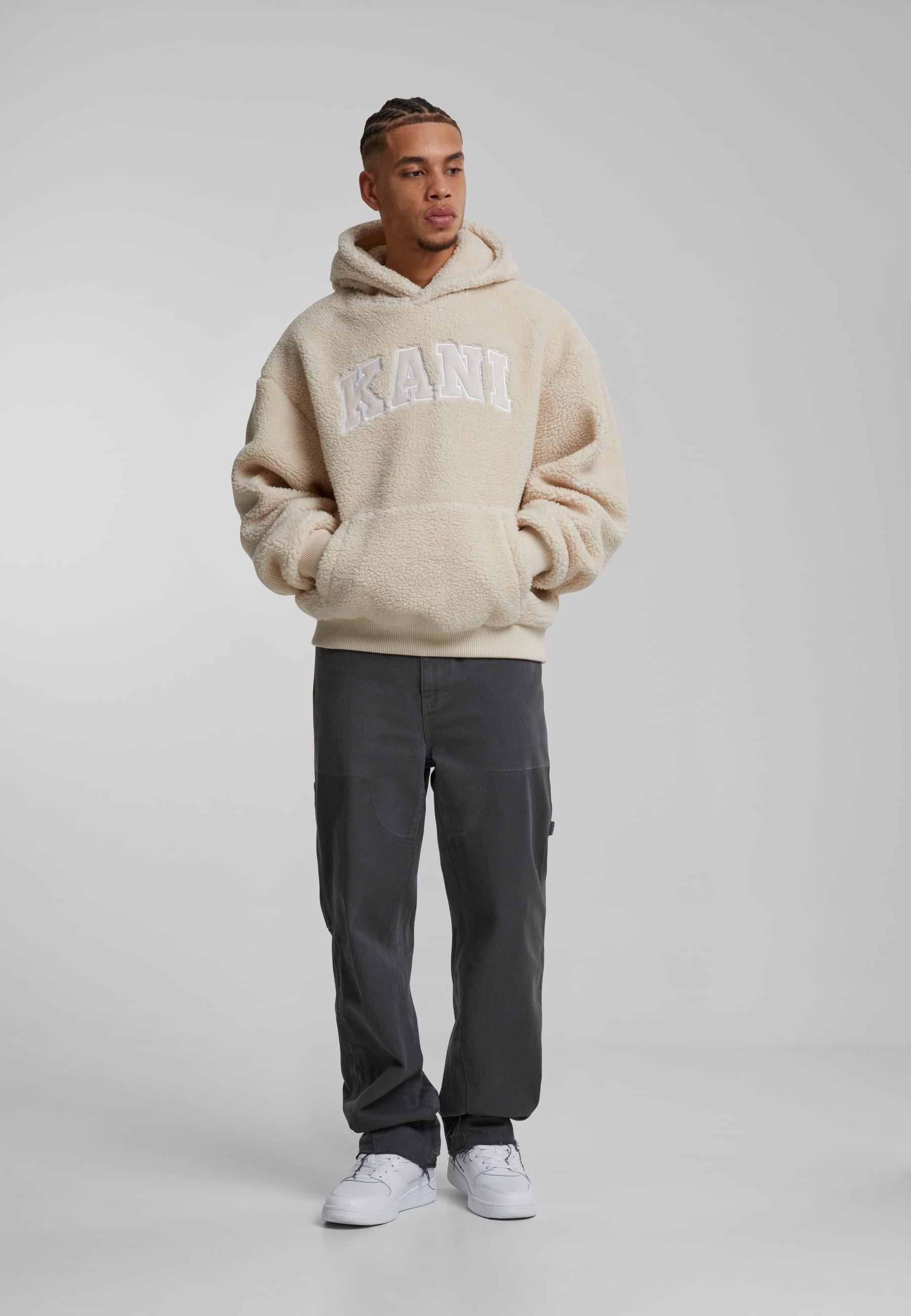Karl Kani Kapuzensweatshirt »Karl Kani Karl Kani Serif Teddy Hoodie«, (1 tlg.)