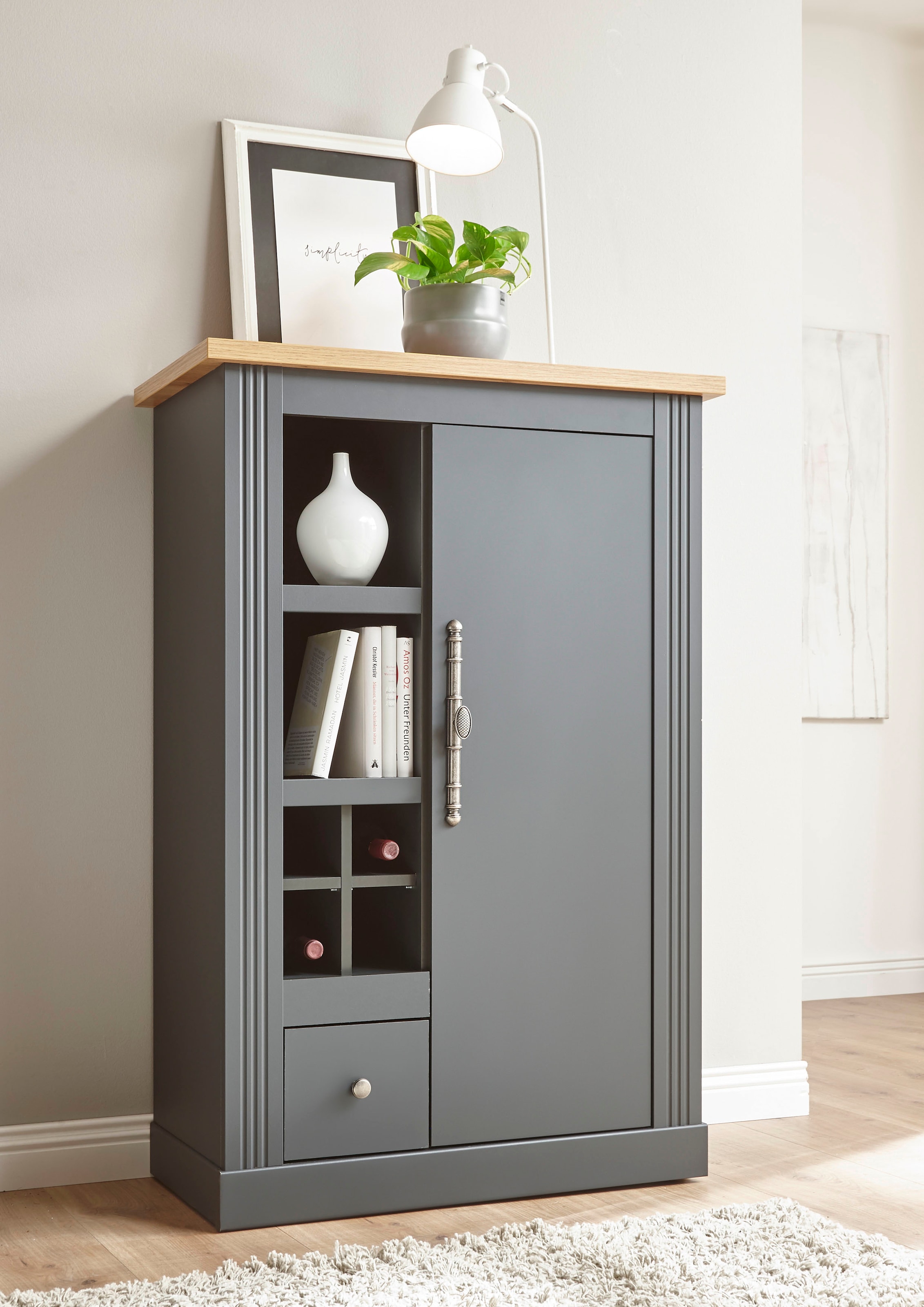Home affaire Kommode »Westminster TOPSELLER!«, (Höhe ca. 122cm), Schrank mit praktisch viel Stauraum