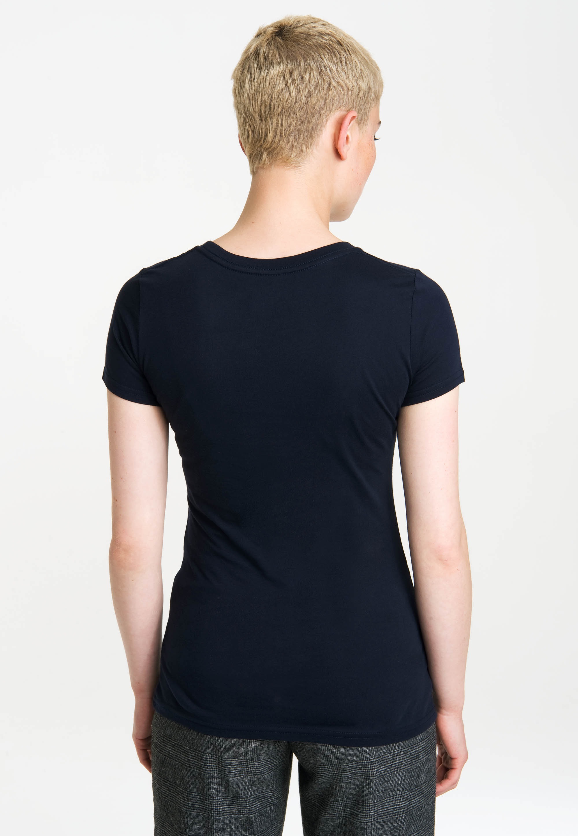 LOGOSHIRT T-Shirt »Batgirl«, mit coolem Frontdruck