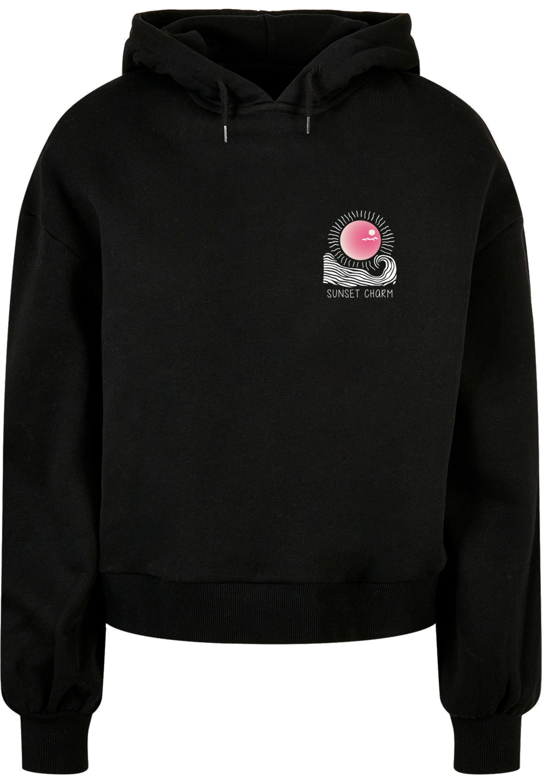 Merchcode Kapuzensweatshirt "Merchcode Ladies Sunset Charm Oversized Hoody" günstig online kaufen