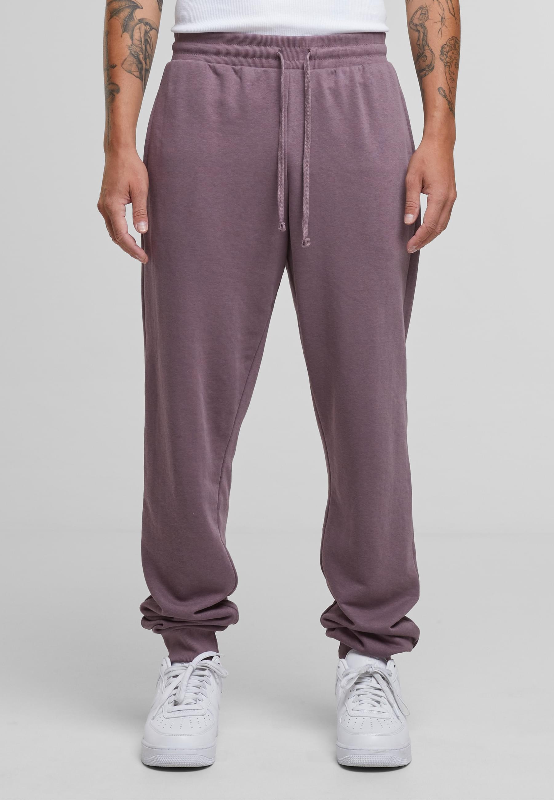 URBAN CLASSICS Stoffhose »Urban Classics Light Terry Basic Sweatpants«, (1 tlg.)
