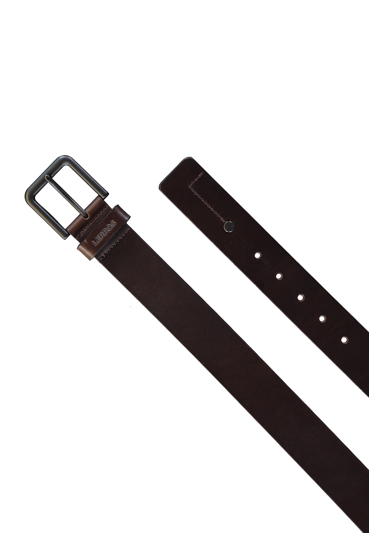 Ceinture en cuir homme LERROS Matthew, Marron, Taille 85 3