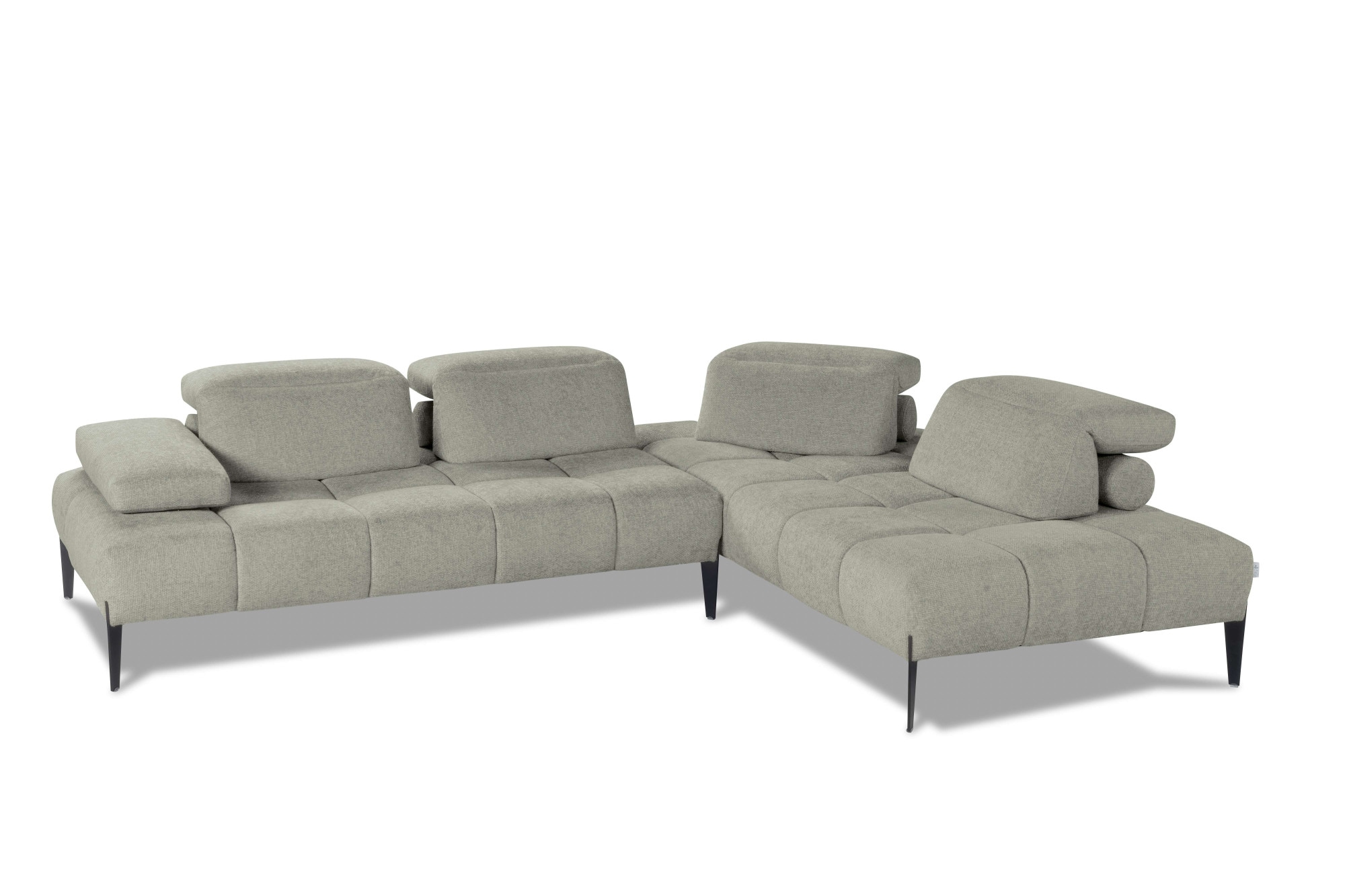 CALIA ITALIA Ecksofa "Skyline, Made in Italy, Design-Sofa, L-Form, mit Sitz günstig online kaufen