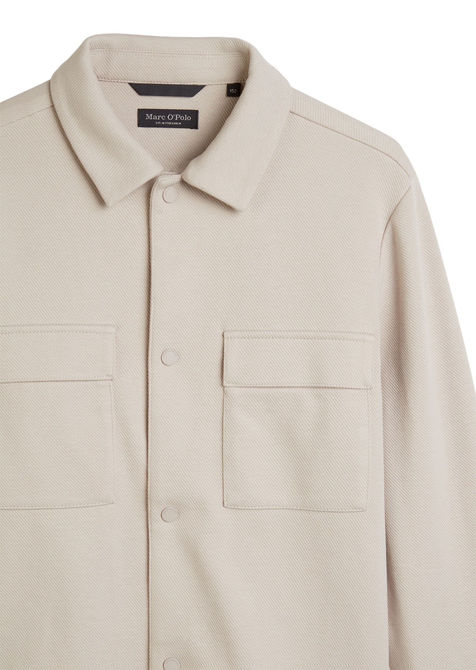 Marc O'Polo Wolljacke »aus strukturiertem Sweat«, ohne Kapuze