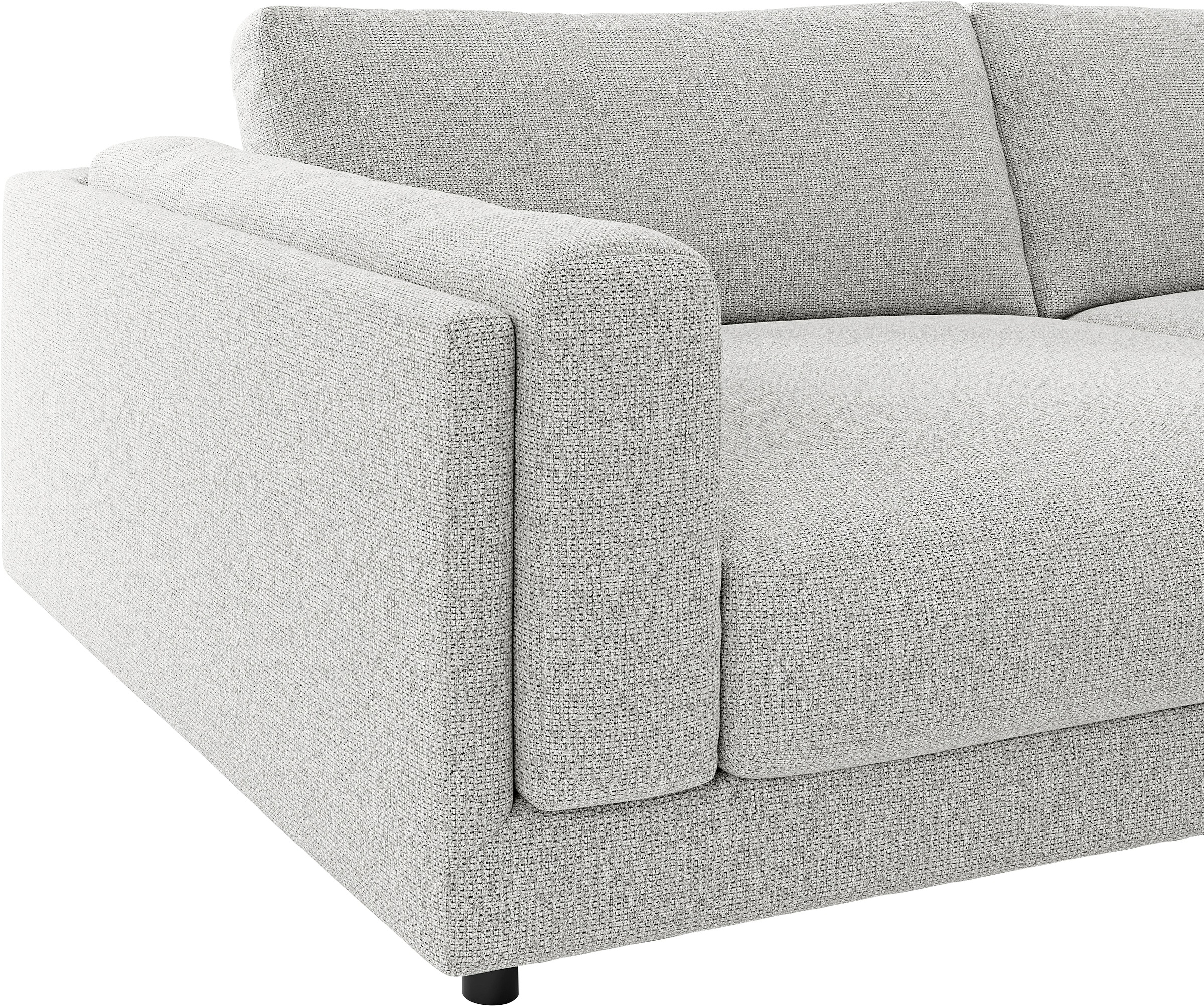 3C Candy Big-Sofa »Karalis mit extra großer Sitztiefe, elegantes Mega Sofa zum Relaxen,«, auch in Cord- oder Leder-Bezug, lose Kissen, loungige Bequemlichkeit