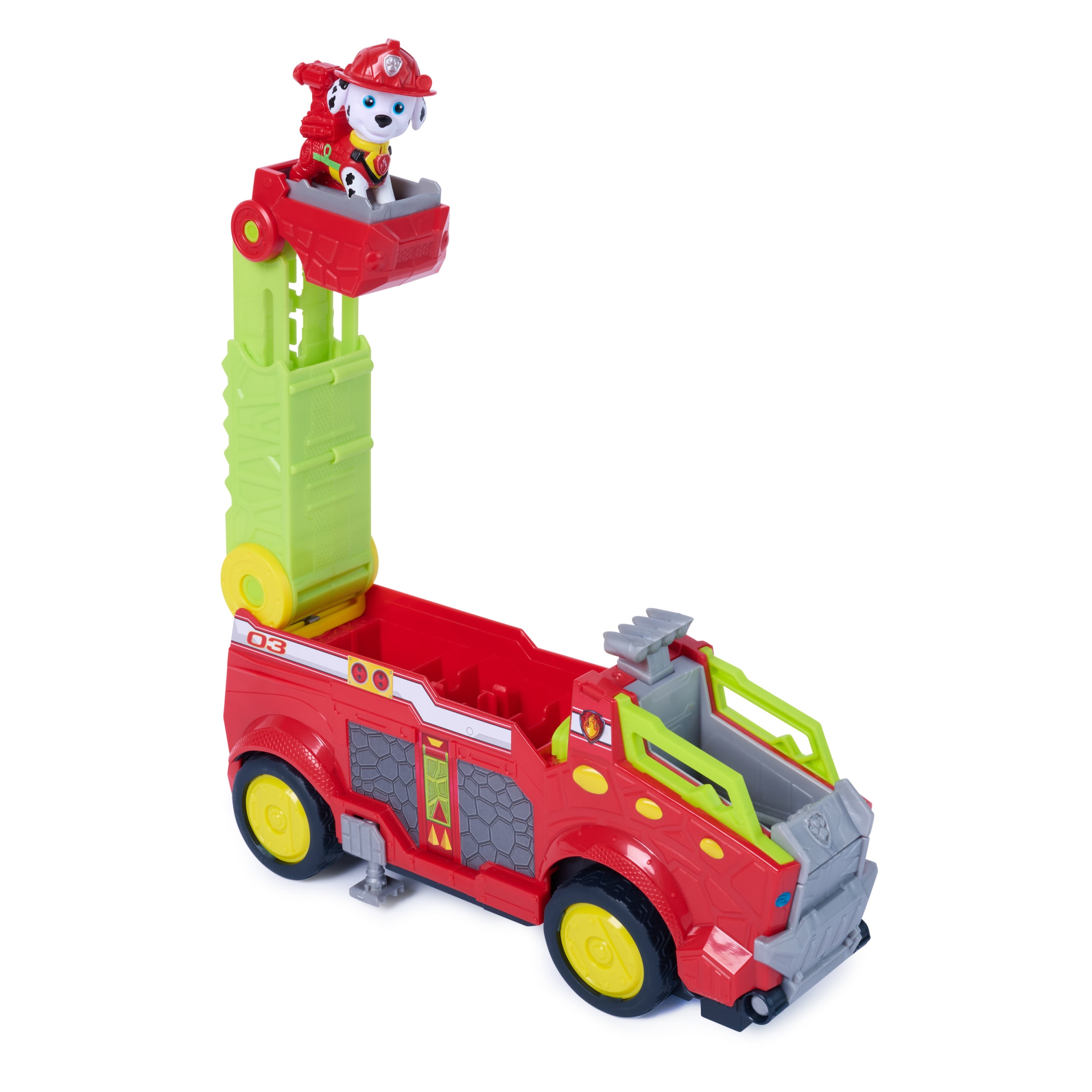 Spin Master Spielzeug-Auto »PAW Patrol: Der Dino Film, Marshalls Dino-Rettungs-Feuerwehrauto«