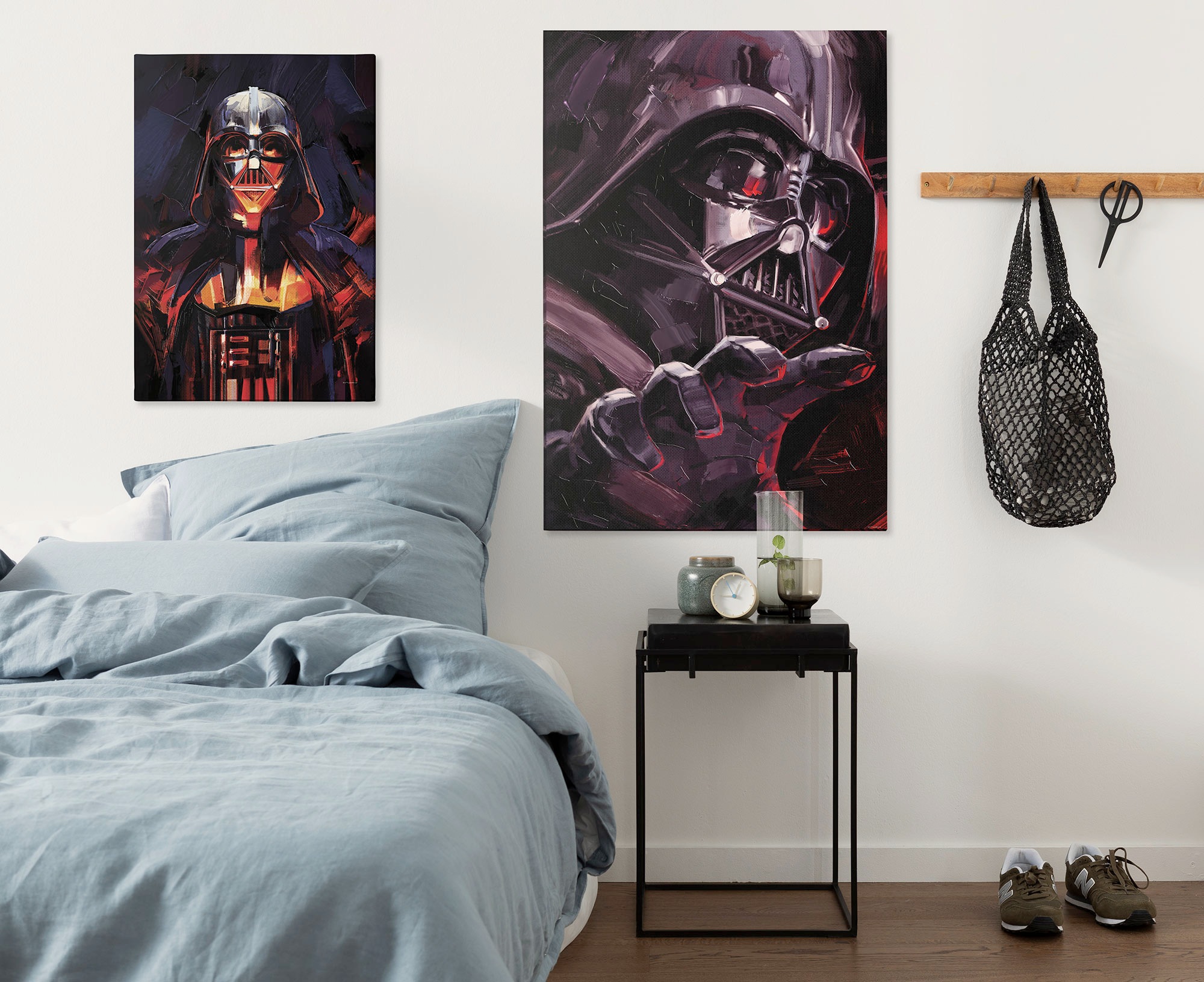 Komar Leinwandbild »Star Wars Darth Vader Flaming«, Disney, (1 St.), 40 x 60 cm (Breite x Höhe) - Kinderzimmer, Dekoration
