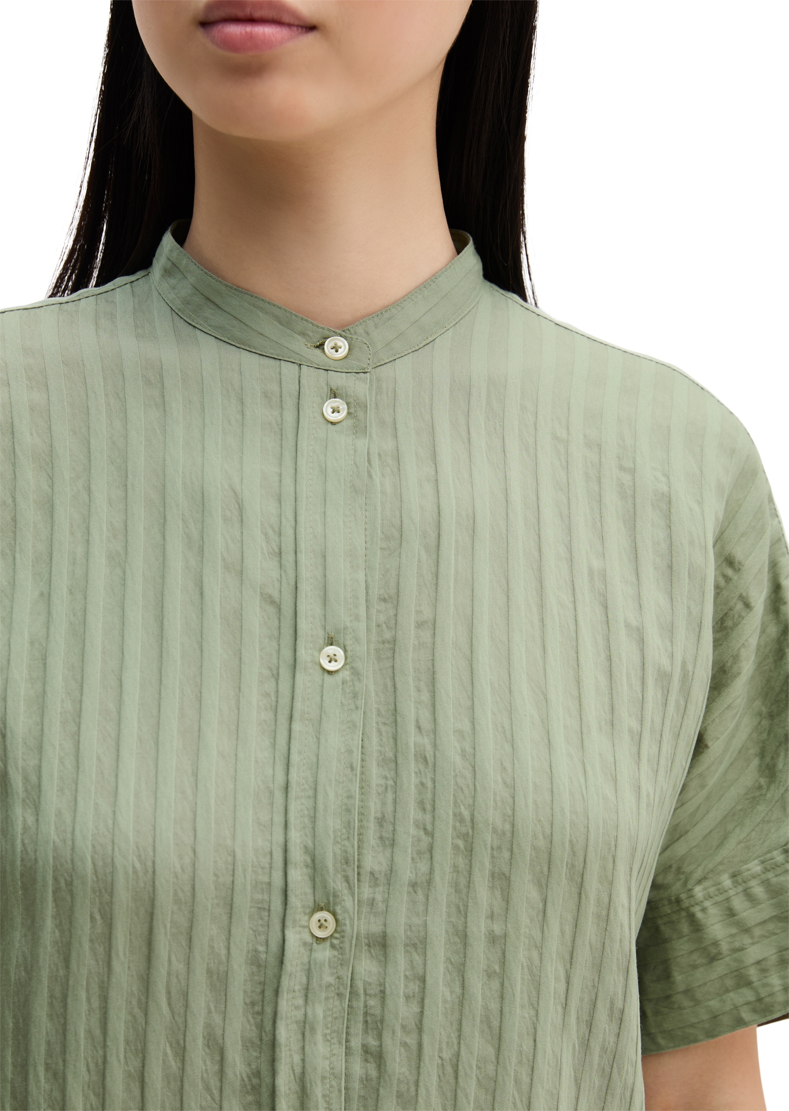 Marc O'Polo Kurzarmbluse »aus TENCEL™ Modal«